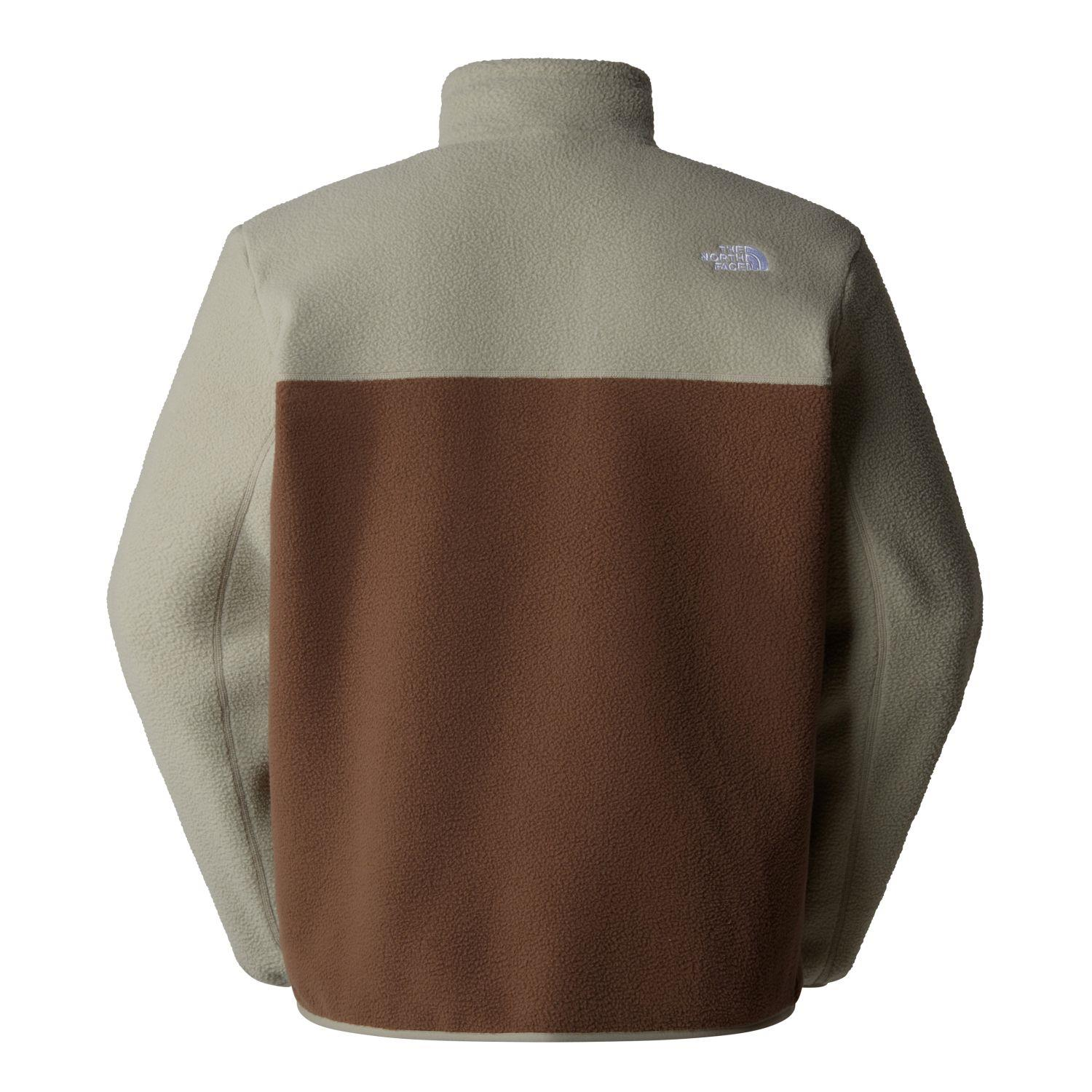The North Face Yumiori 1/4 Erkek Polar Smokey Brown