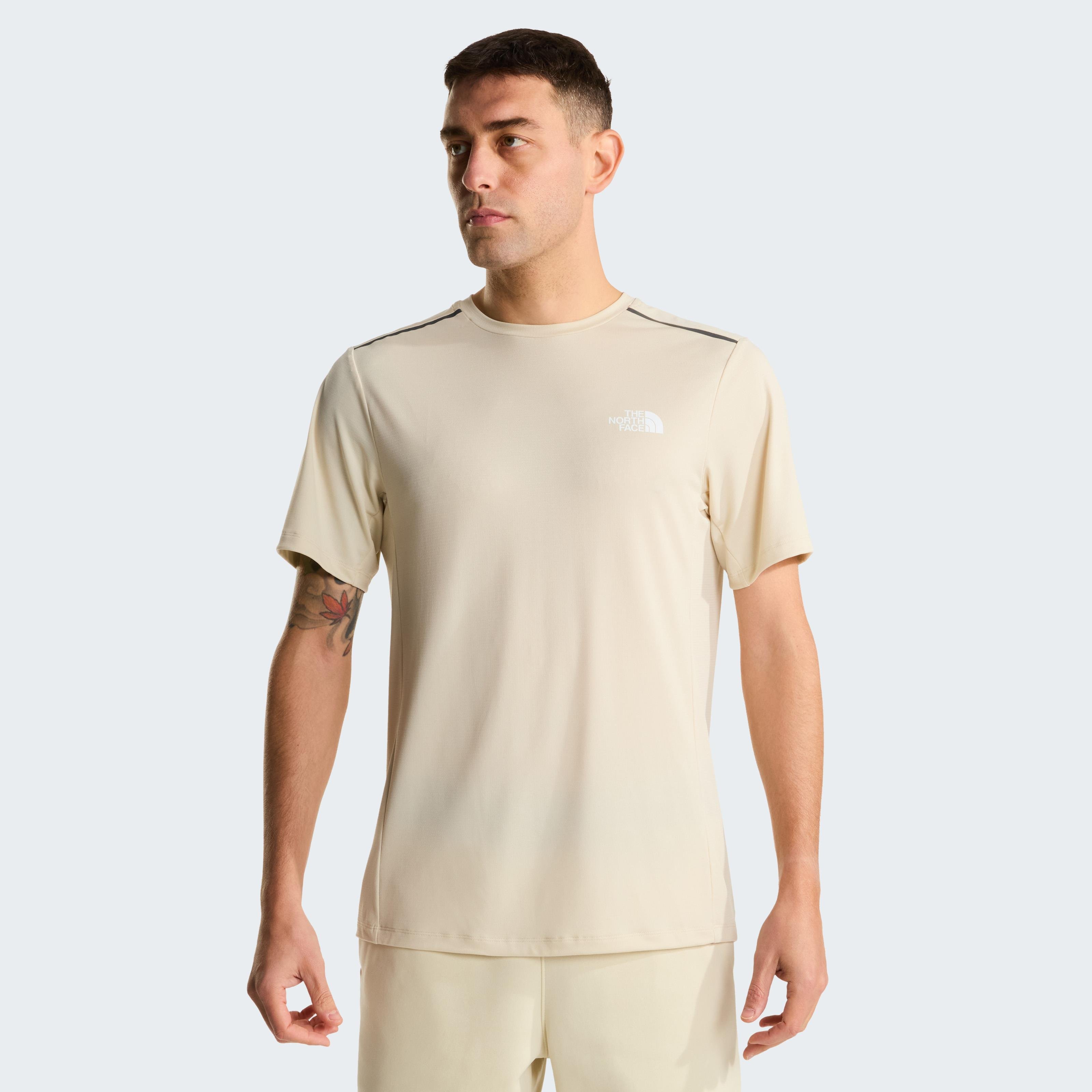 The North Face Mountain Athletics Tape Erkek Tişört Desert Stone