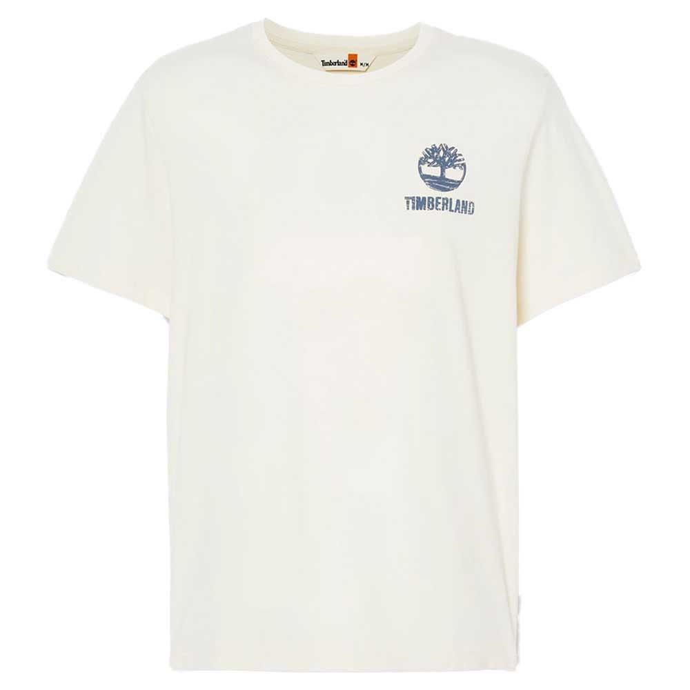 Timberland Back Graphic Erkek Tişört Undyed
