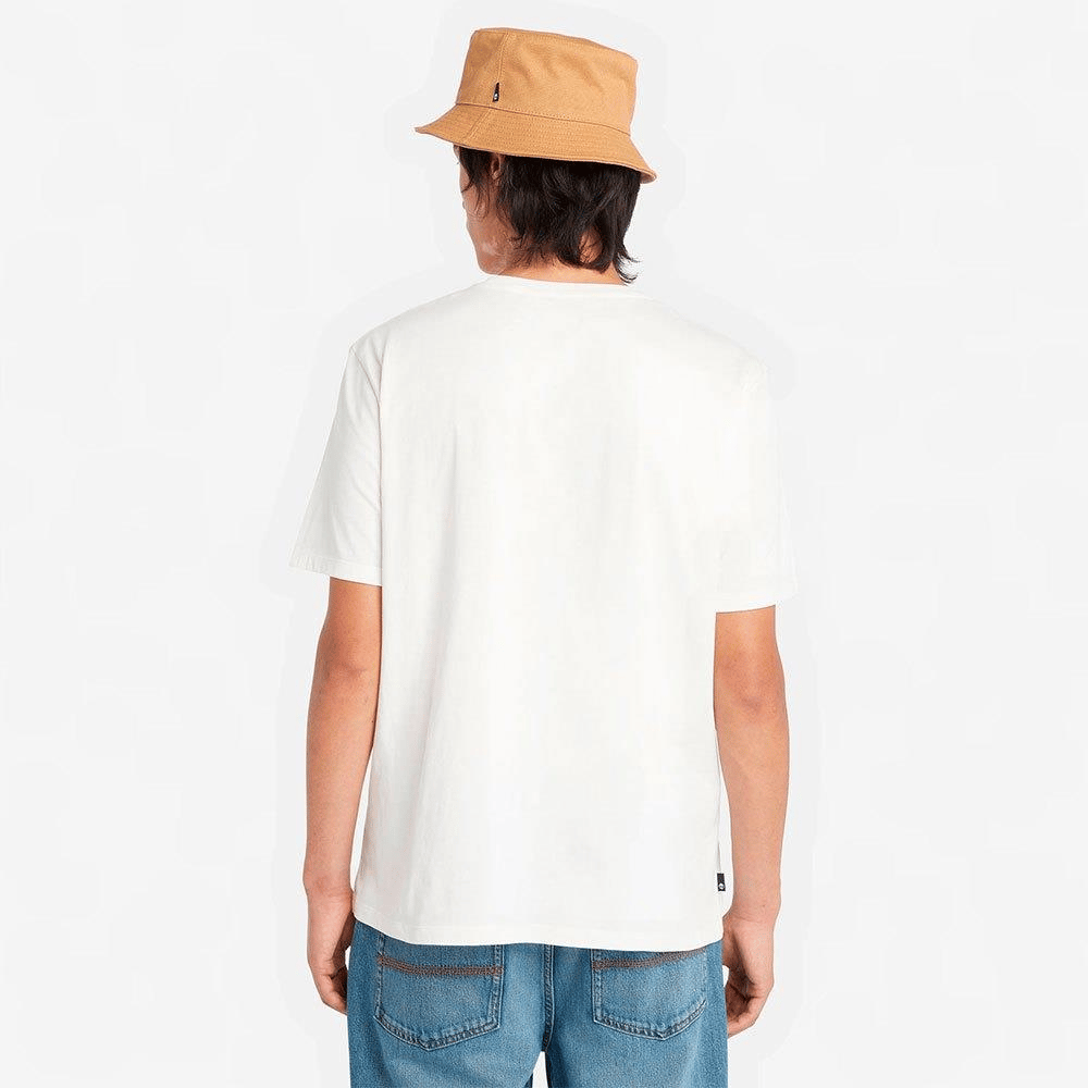 Timberland Garment Dye Logo Erkek Tişört Undyed