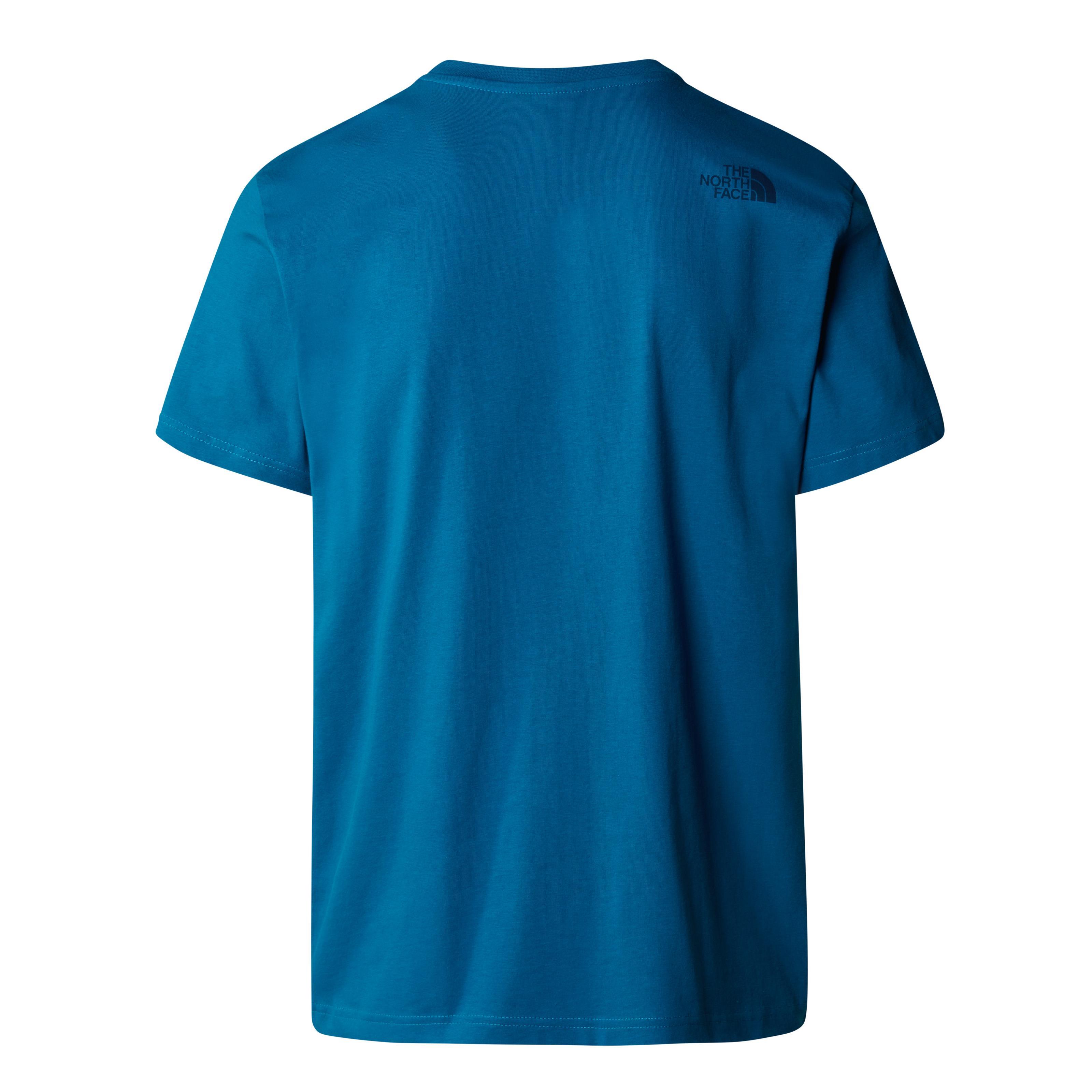 The North Face Mountain Line Erkek Tişört Adriatic Blue
