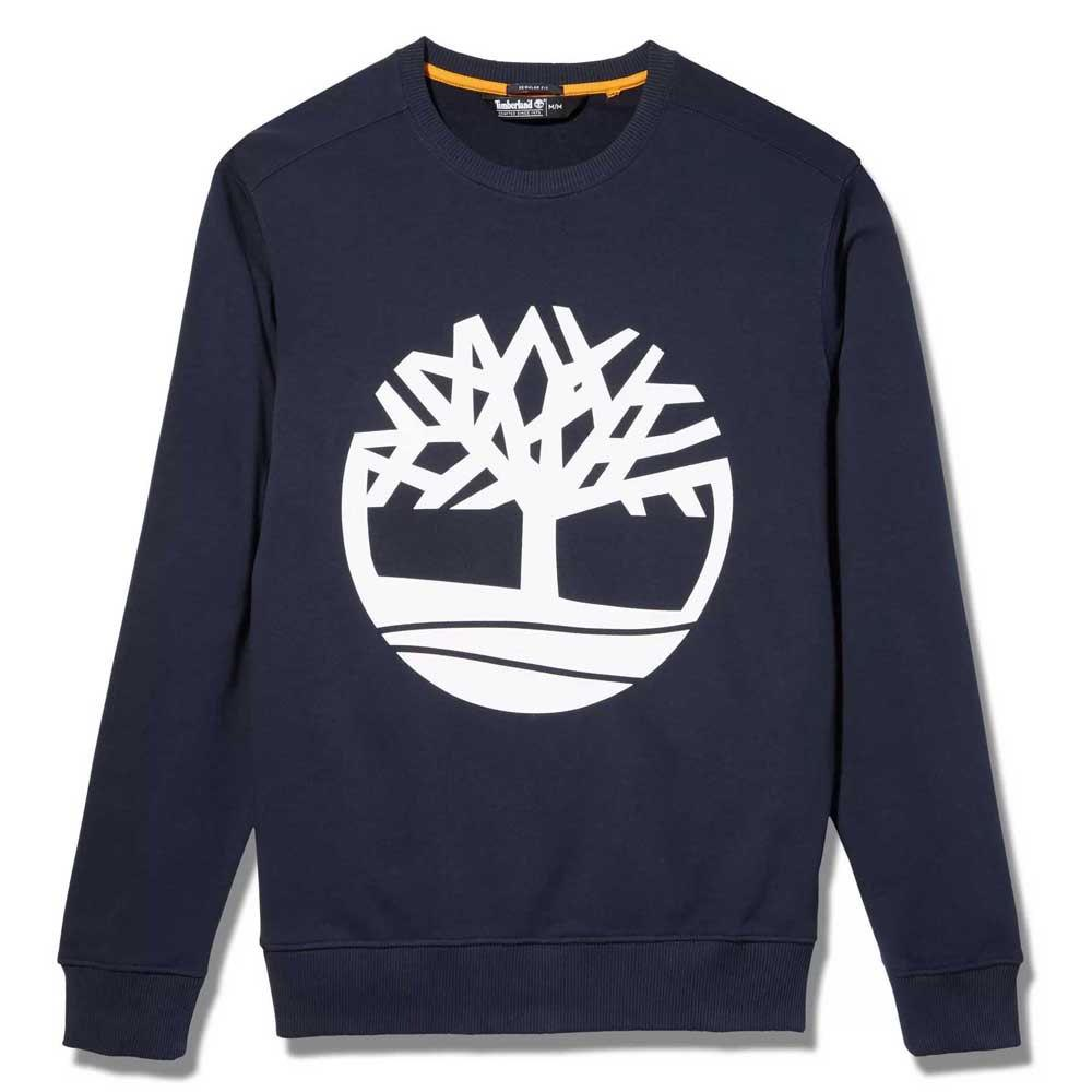 Timberland Core Tree Logo Ağaç Logolu Erkek Sweatshirt Lacivert