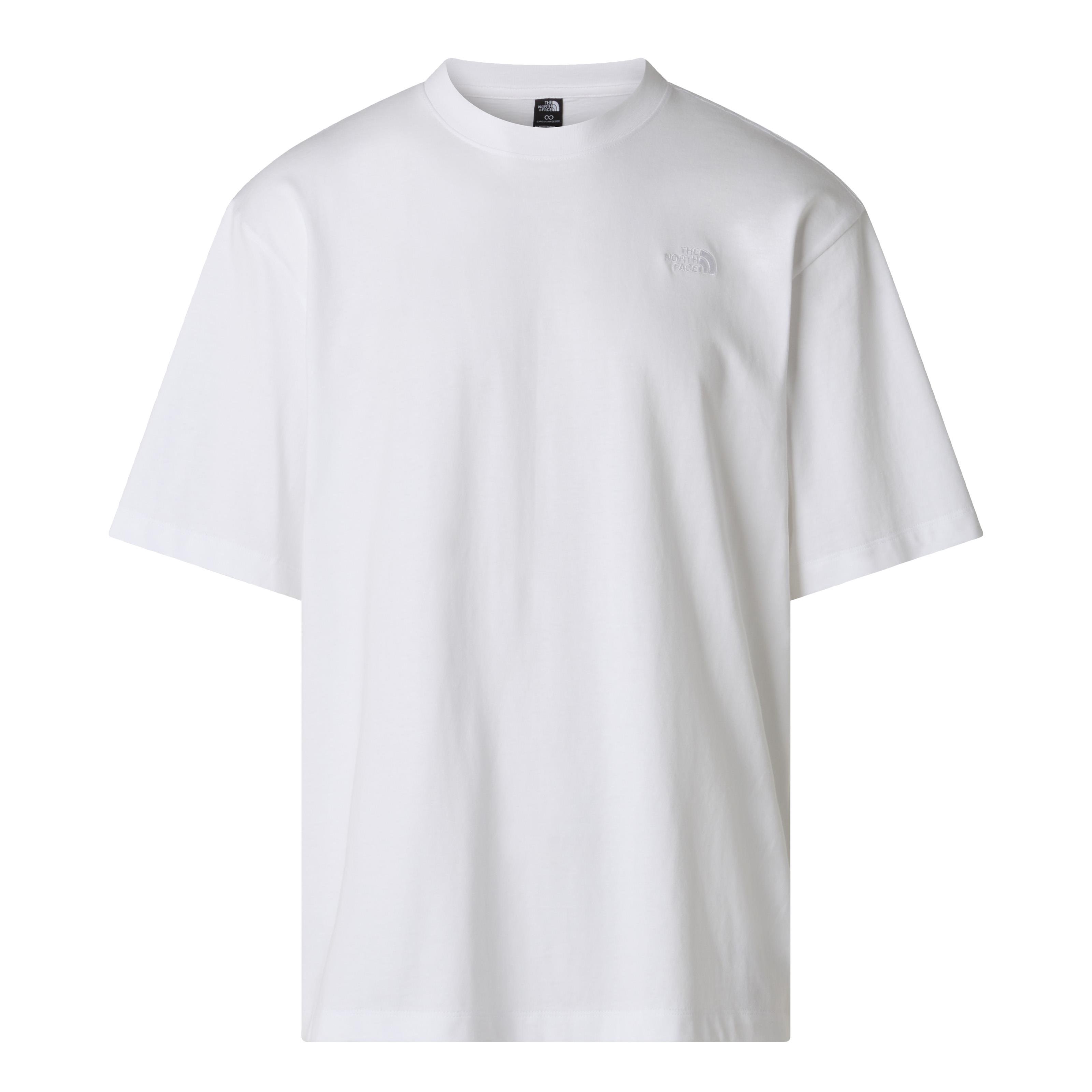 The North Face Essential Simple Dome Oversize Erkek Tişört Beyaz