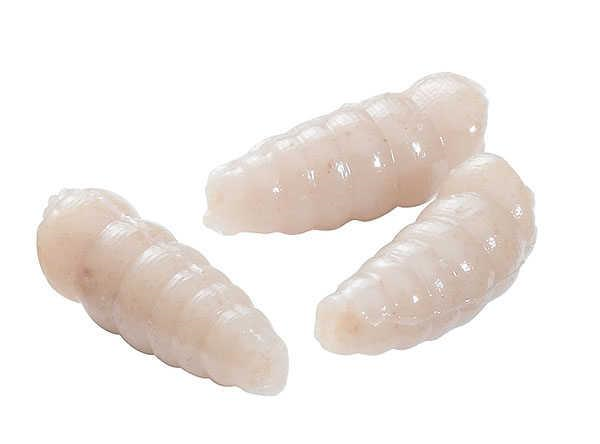 Berkley Powerbait Maggot Sahte Kurt White