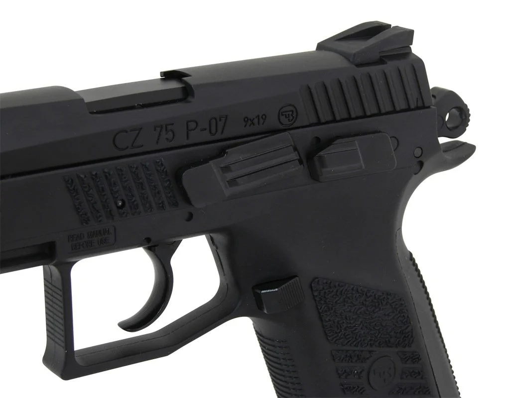 ASG CZ75 P07 Duty Siyah Blowback Airsoft Tabanca