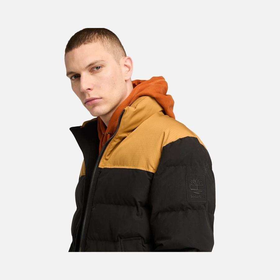 Timberland Welch Mountain Puffer Erkek Mont Wheat Black