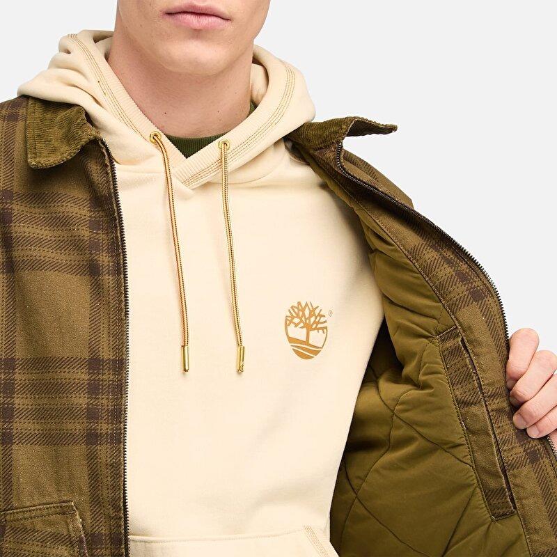 Timberland Strafford Printed Erkek Mont Plaid