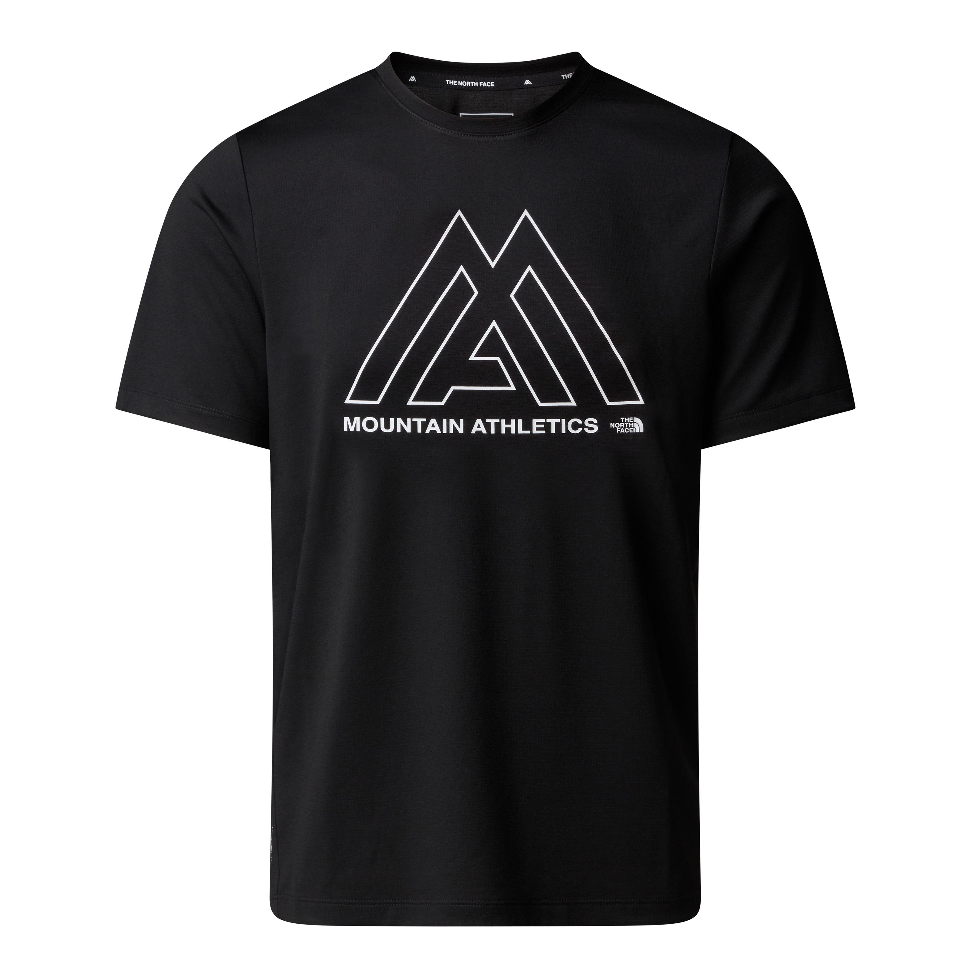 The North Face Mountain Athletics 24/7 Erkek Tişört Siyah