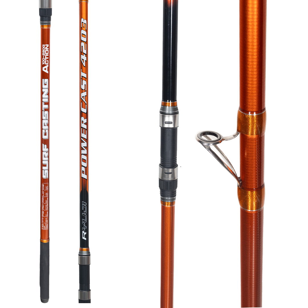 Ryuji Power Cast 420cm 100-280gr 3 Parça Surf Kamış