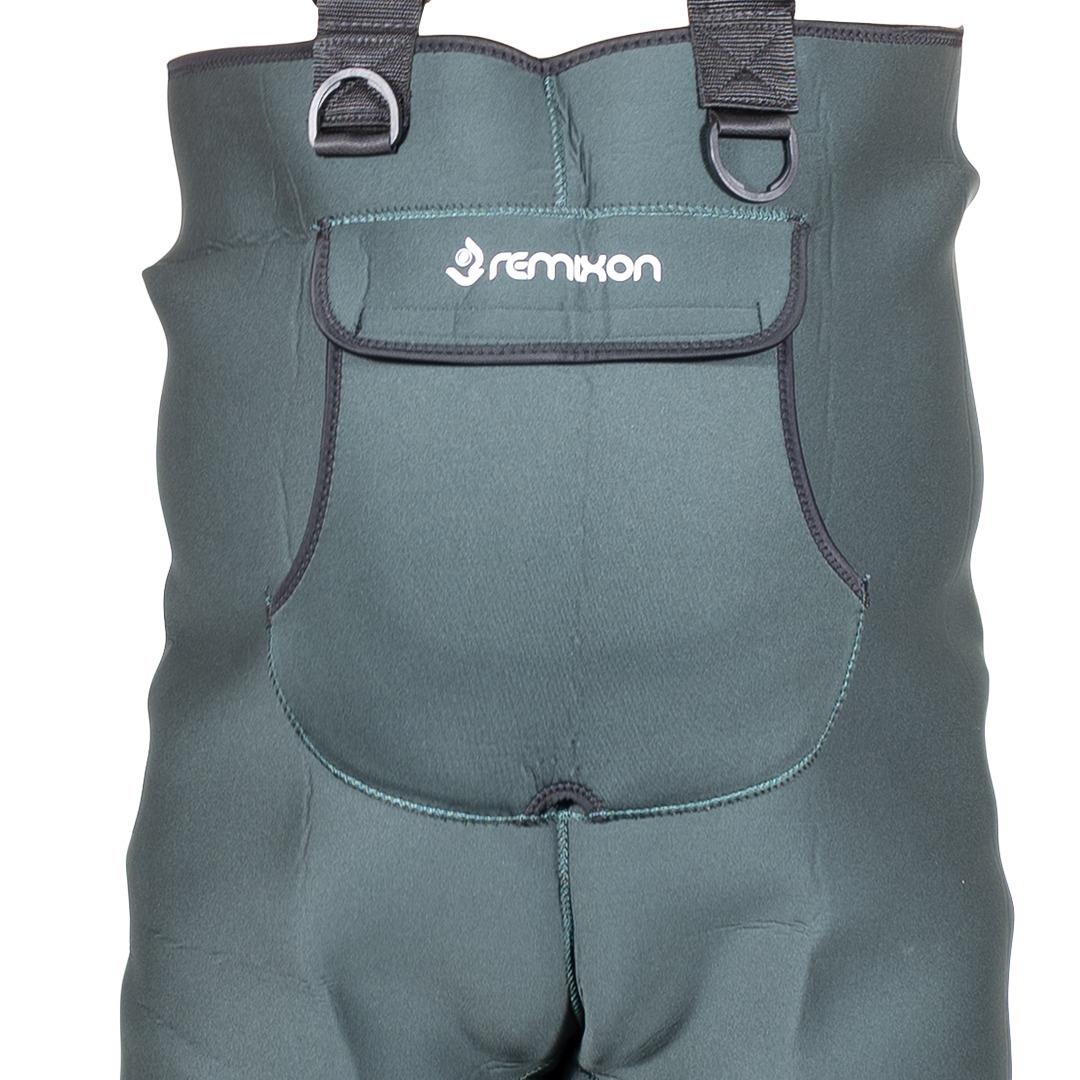 Remixon 4.5mm Neopren Yeşil PVC Bot Tulum Çizme