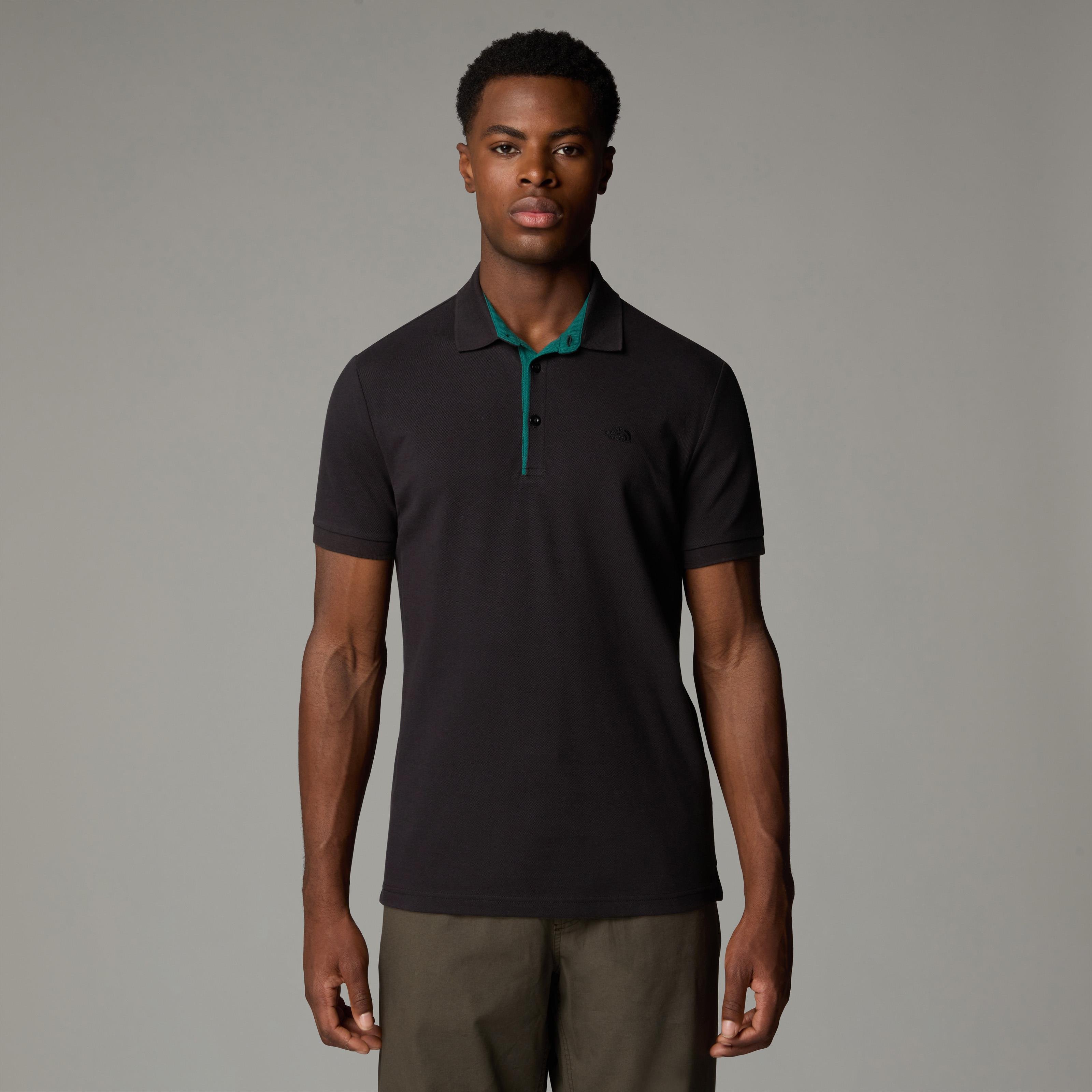 The North Face Premium Slim Erkek Polo Tişört Siyah