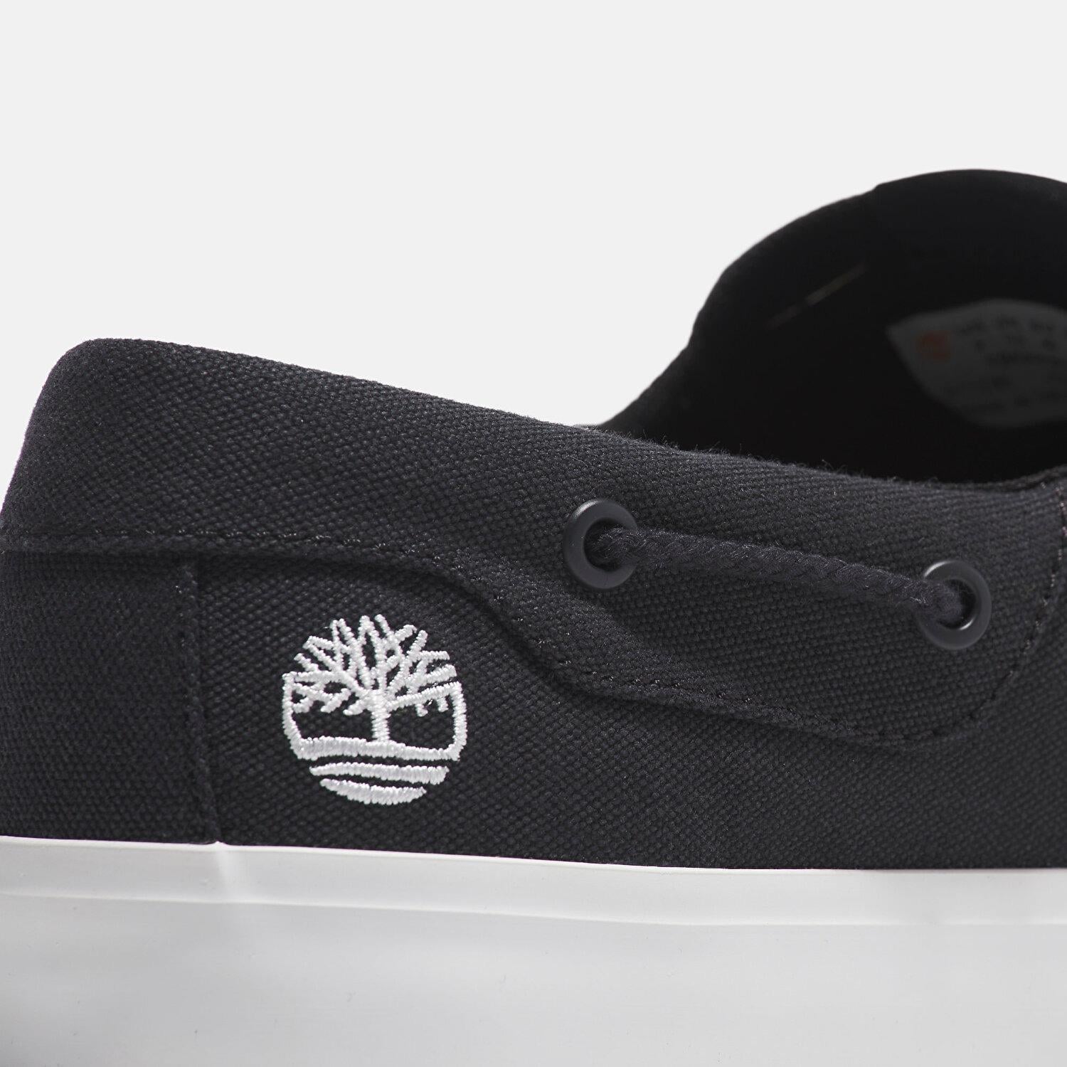 Timberland Mylo Bay Erkek Kanvas Tekne Ayakkabısı Siyah