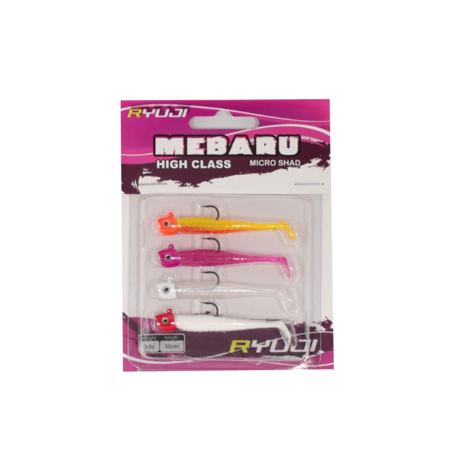 Ryuji Mebaru Micro Shad 65mm 3.8gr Sky Mix