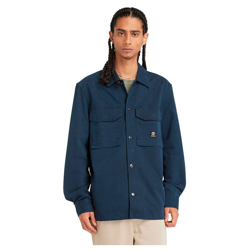Timberland Heavy Twill Overshirt Erkek Gömlek Lacivert