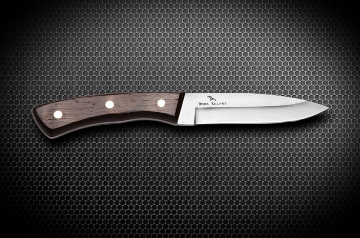 Bora M-315 Wenge Saplı Crocodile Avcı Bıçak