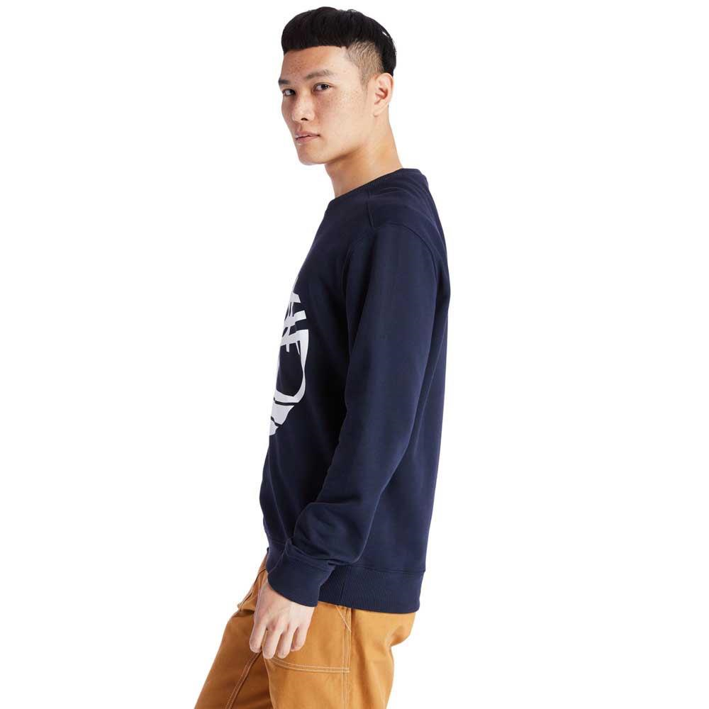 Timberland Core Tree Logo Ağaç Logolu Erkek Sweatshirt Lacivert