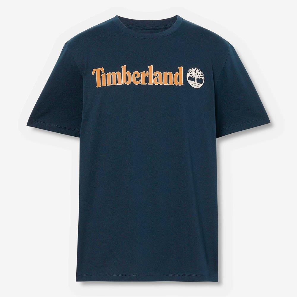 Timberland Kennebec River Linear Logo Erkek Tişört Lacivert
