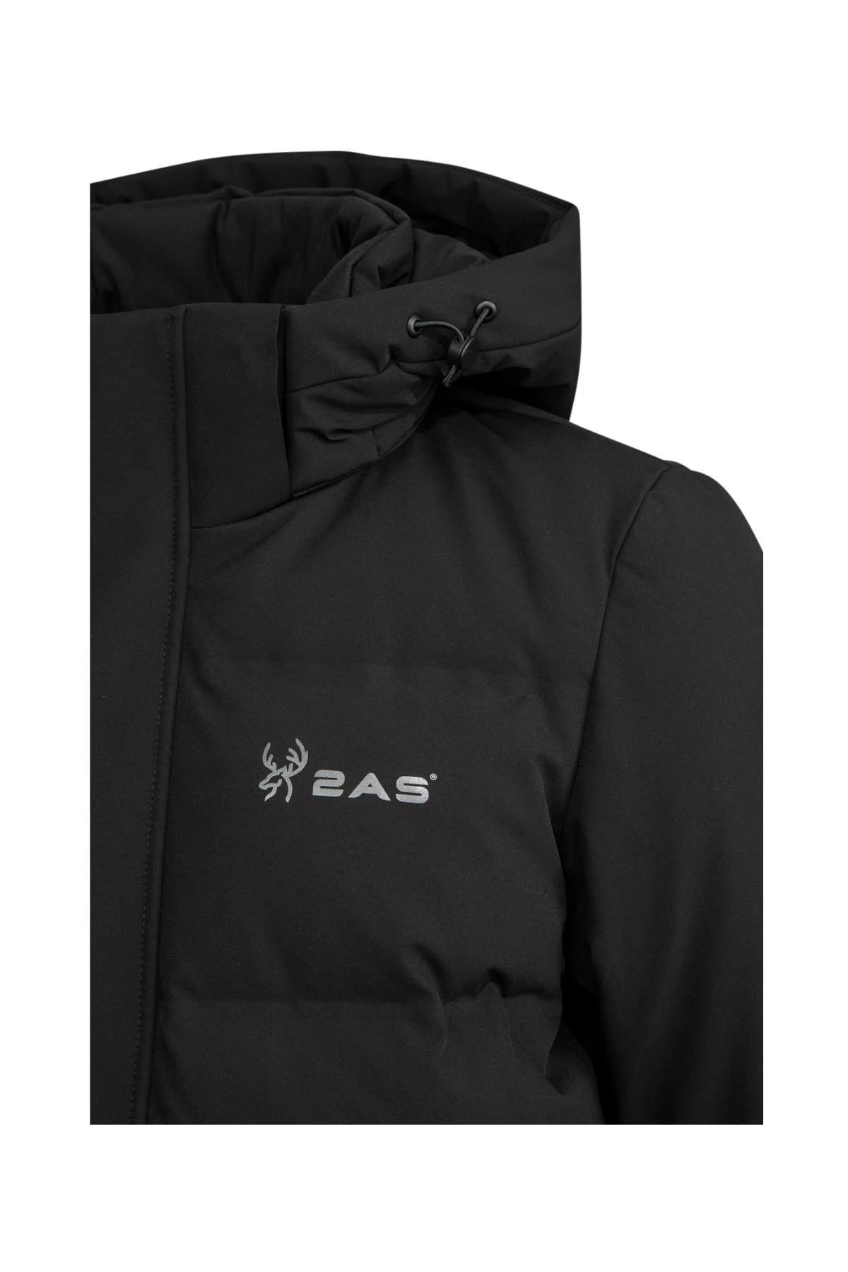 2AS Andome Erkek Down Parka Siyah