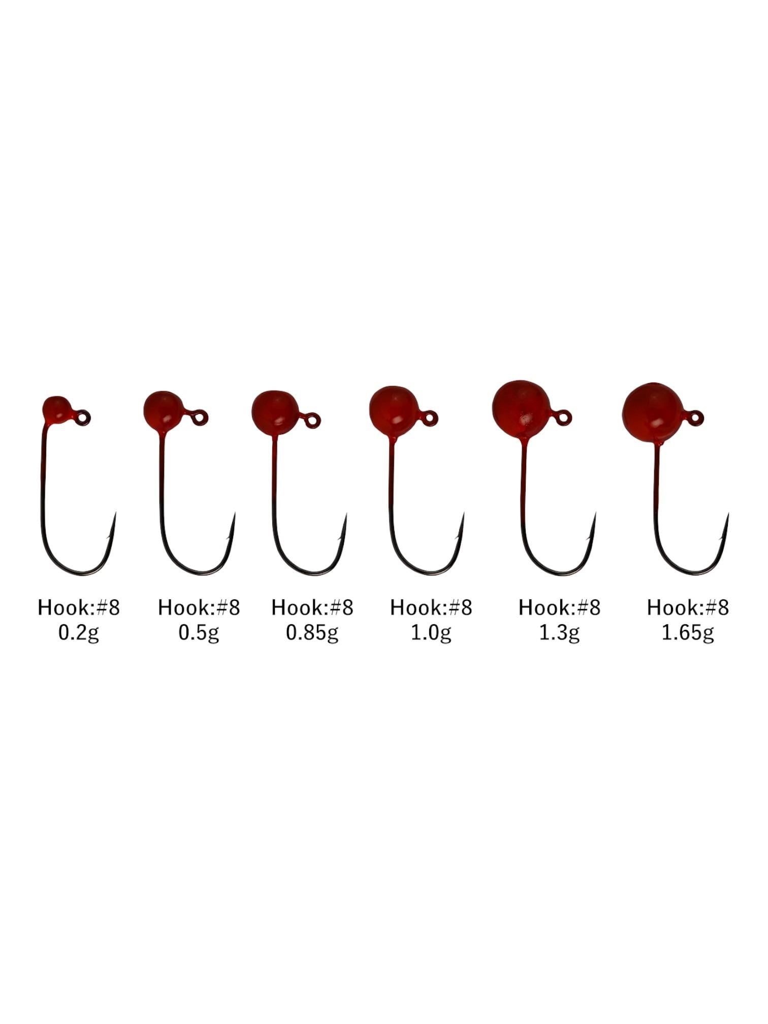 Yarie Ajibaku Red-Paint Jig Head