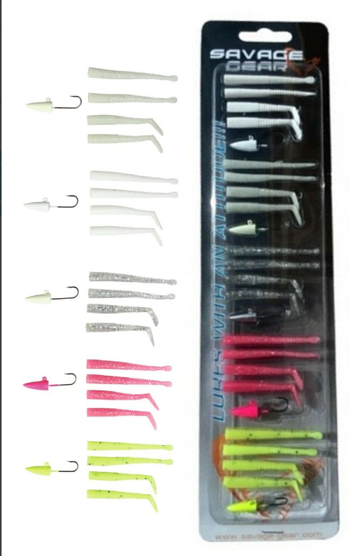 Savage gear LRF Mini Sandeel Kit 25 Adet Suni Yem