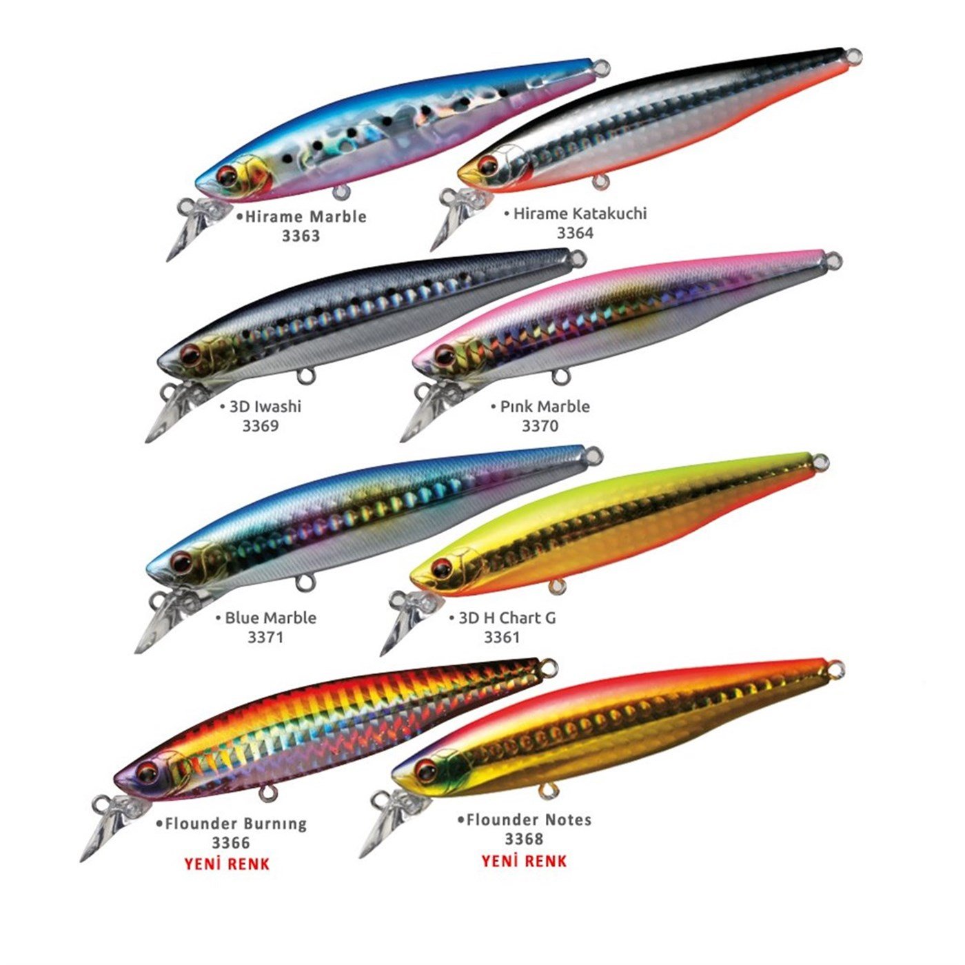 Daiwa Hirame Sniper 90ES Serisi Suni Yem
