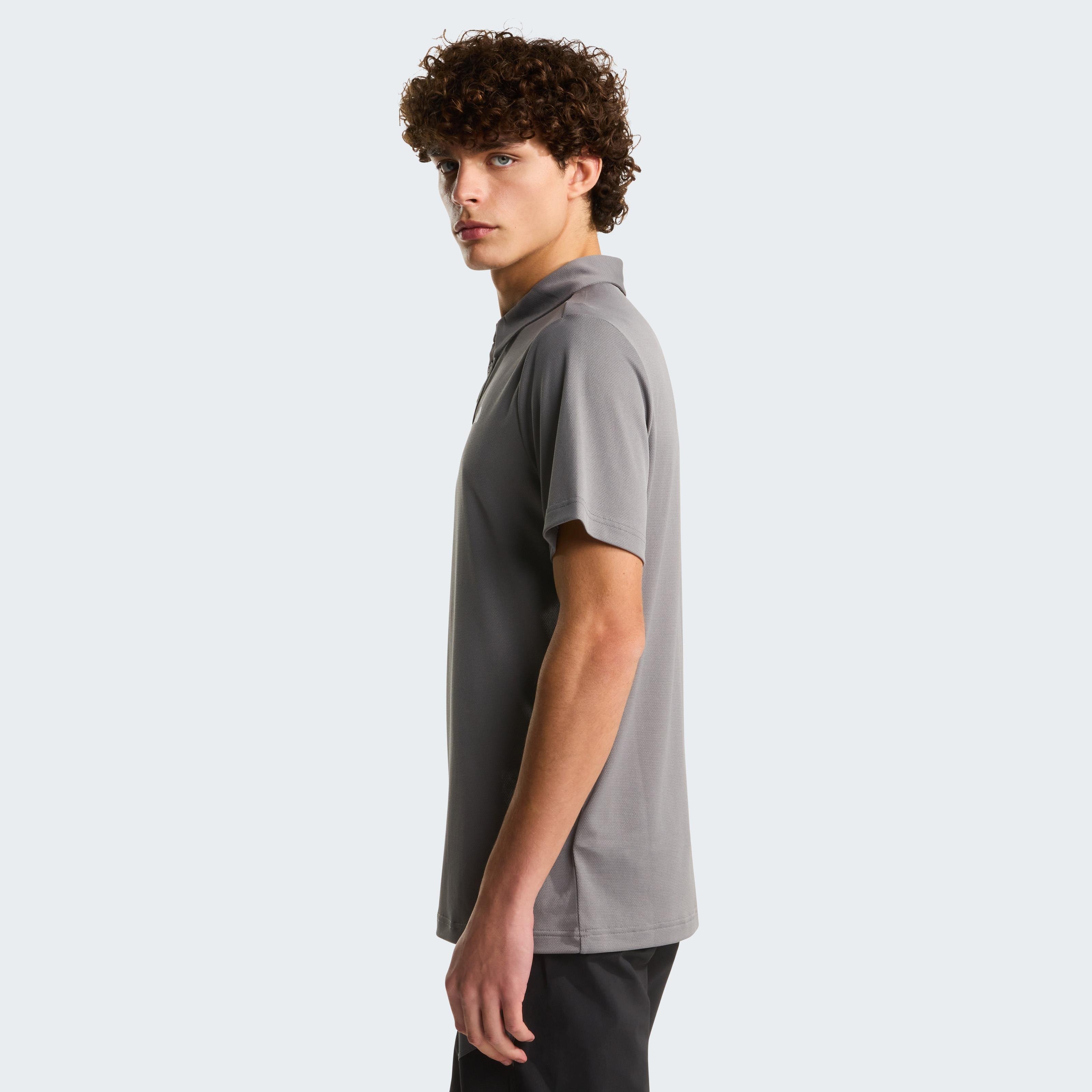 The North Face Tanken Erkek Polo Tişört Smoked Pearl