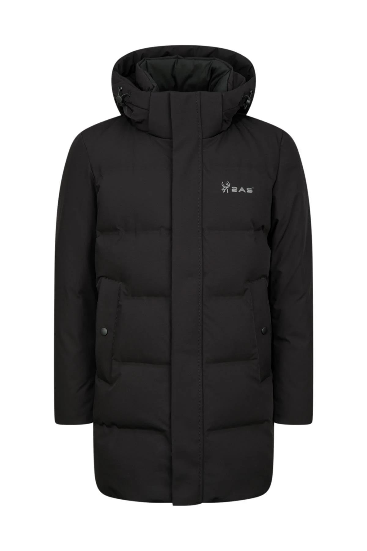 2AS Andome Erkek Down Parka Siyah