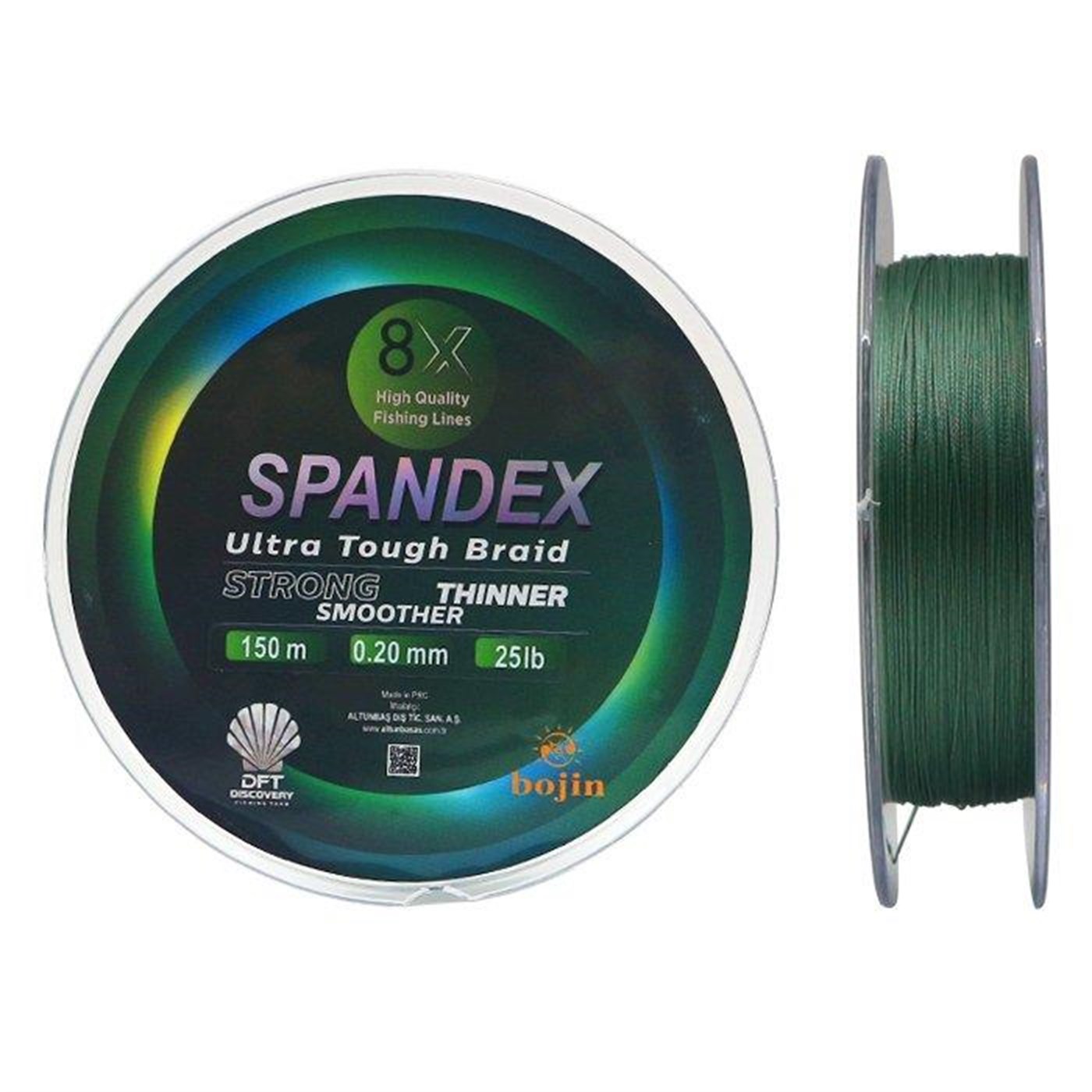 DFT Bojin 8X Spandex İp Misina 150 m
