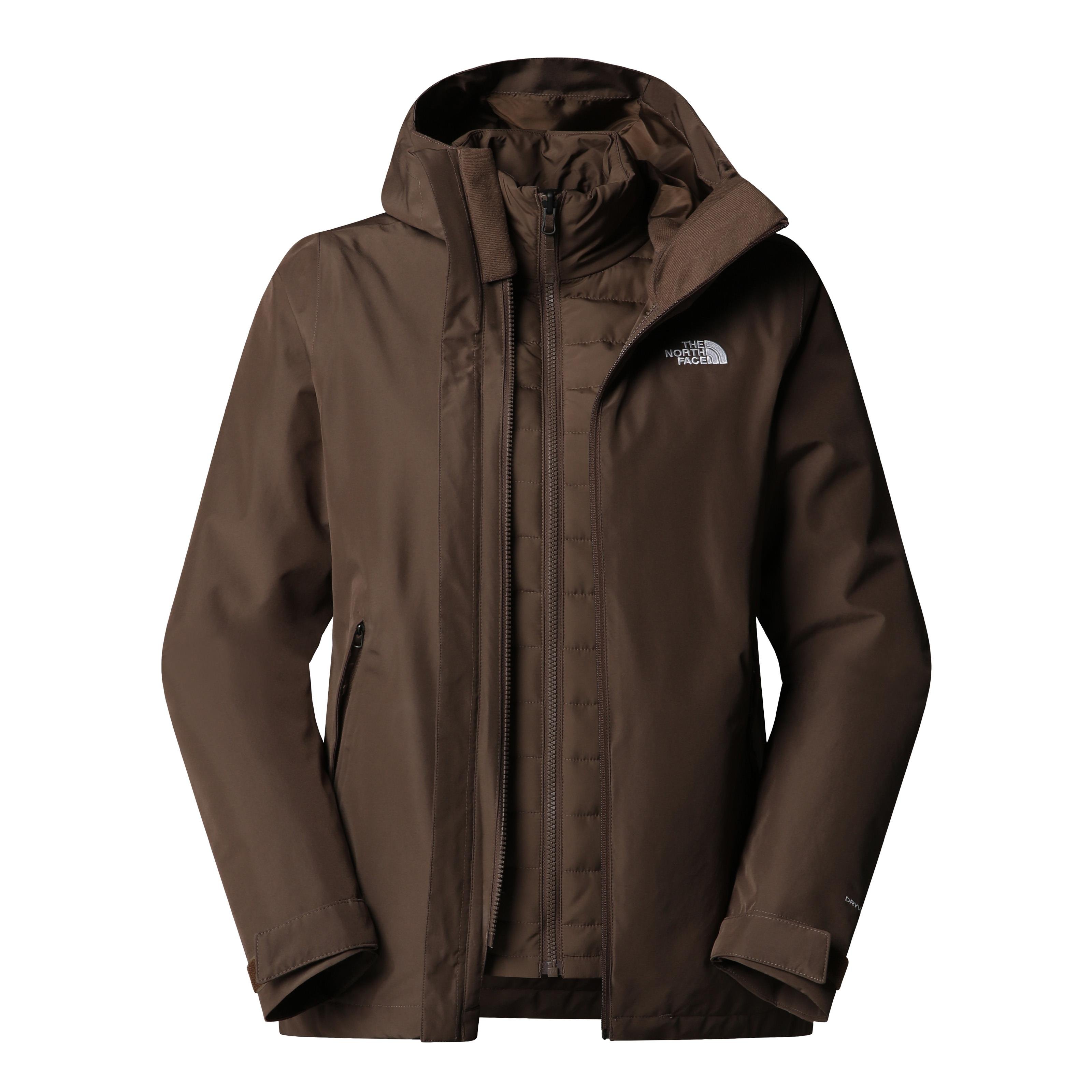 The North Face Carto Mono Triclimate 3n1 Kadın Mont Brown