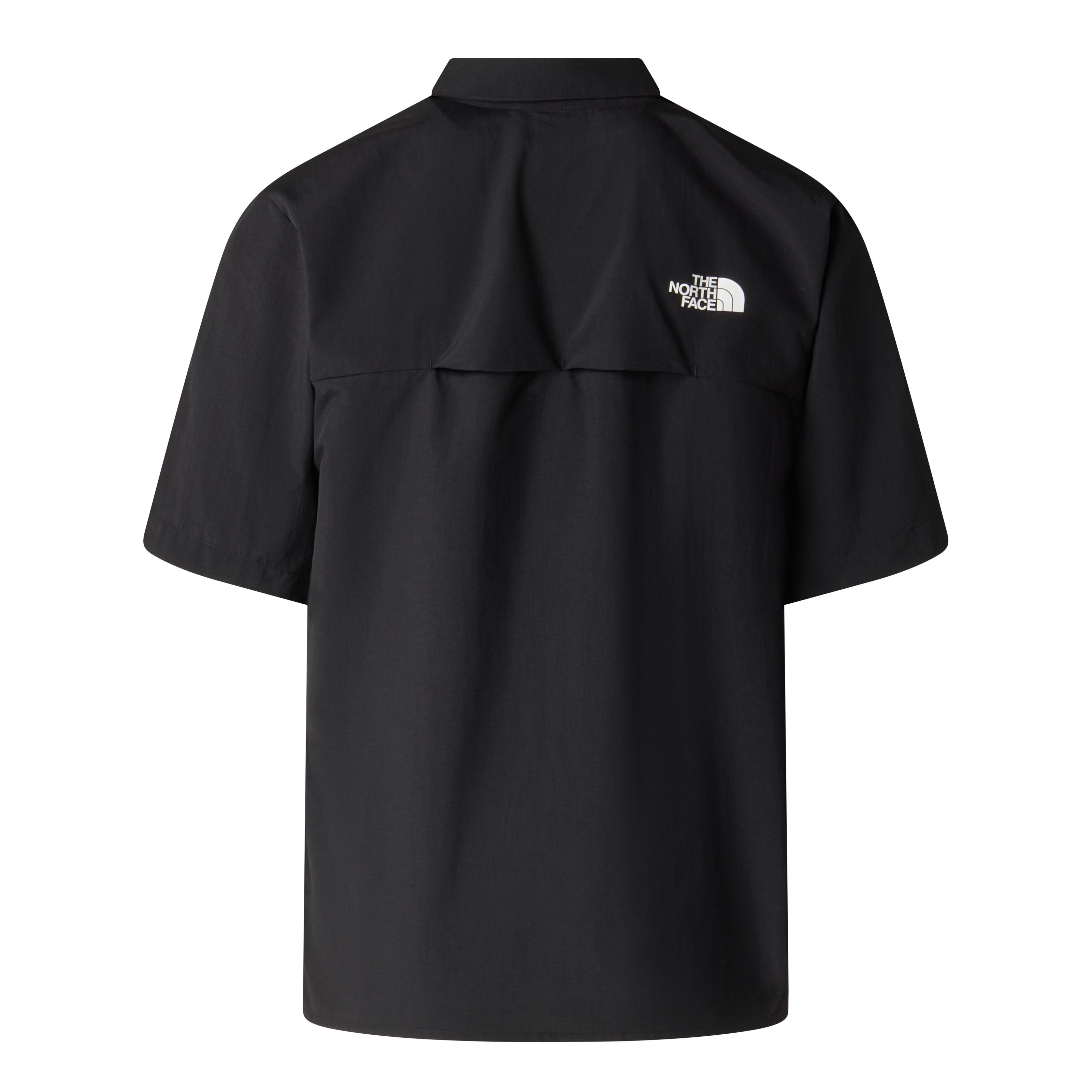 The North Face Packable Erkek Kısa Kol Gömlek Siyah