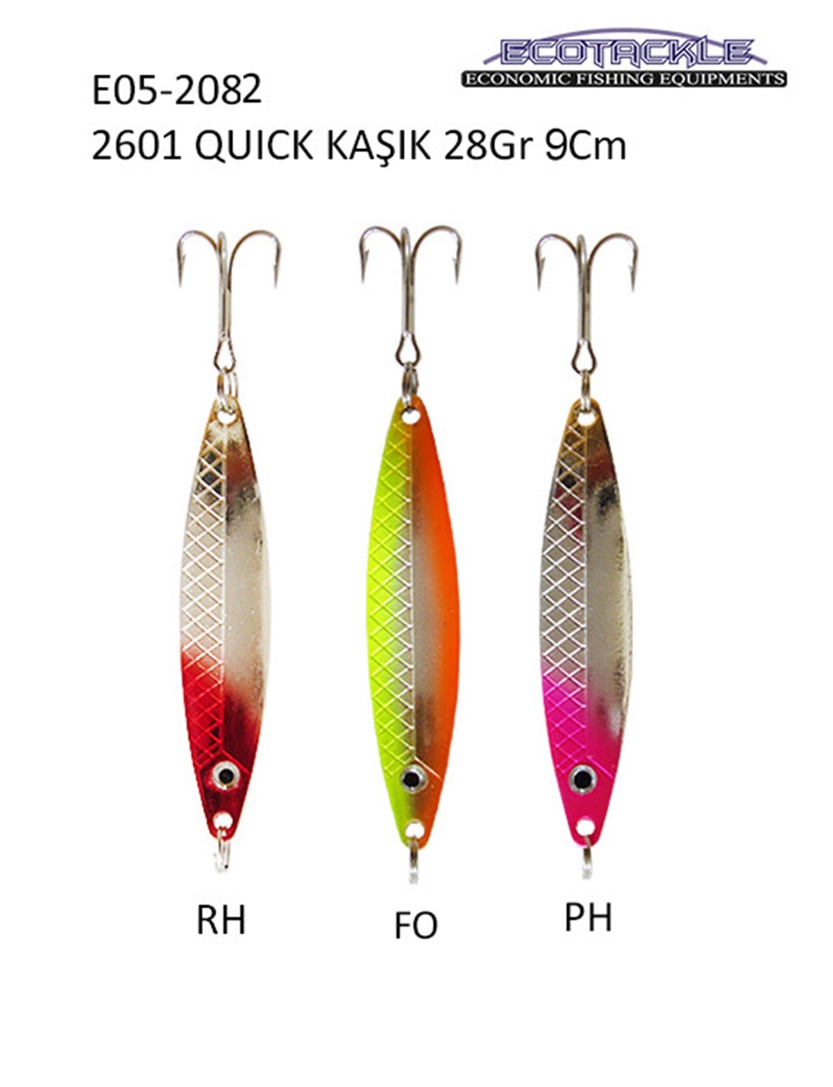 Ecotackle 2601 Quick 28 g 9 cm Kaşık