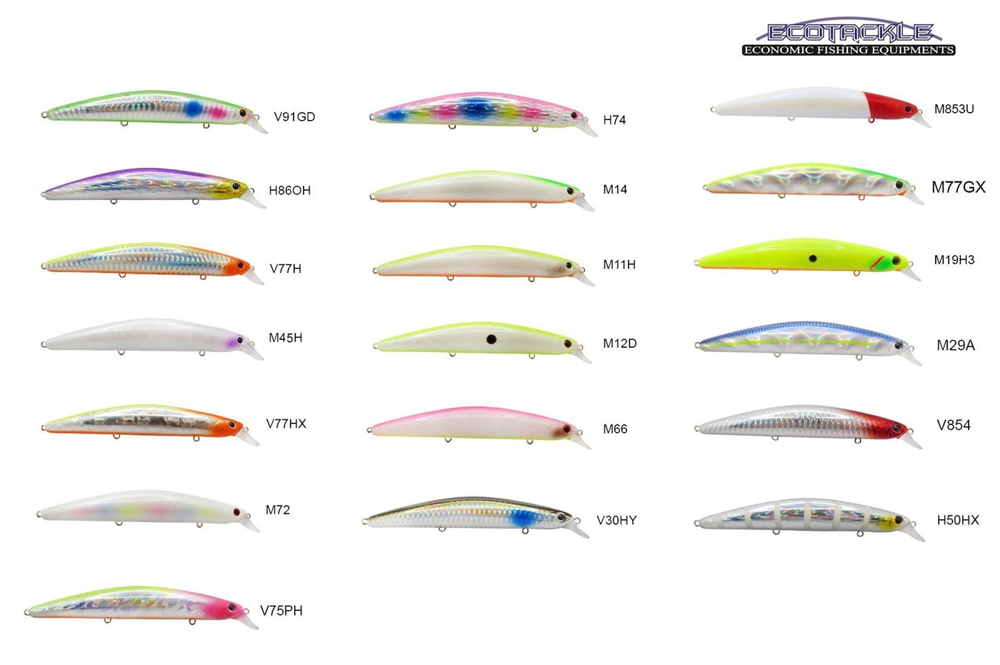 Ecotackle Ultimate Bass 125F 12.5 cm 21 gr Suni Yem