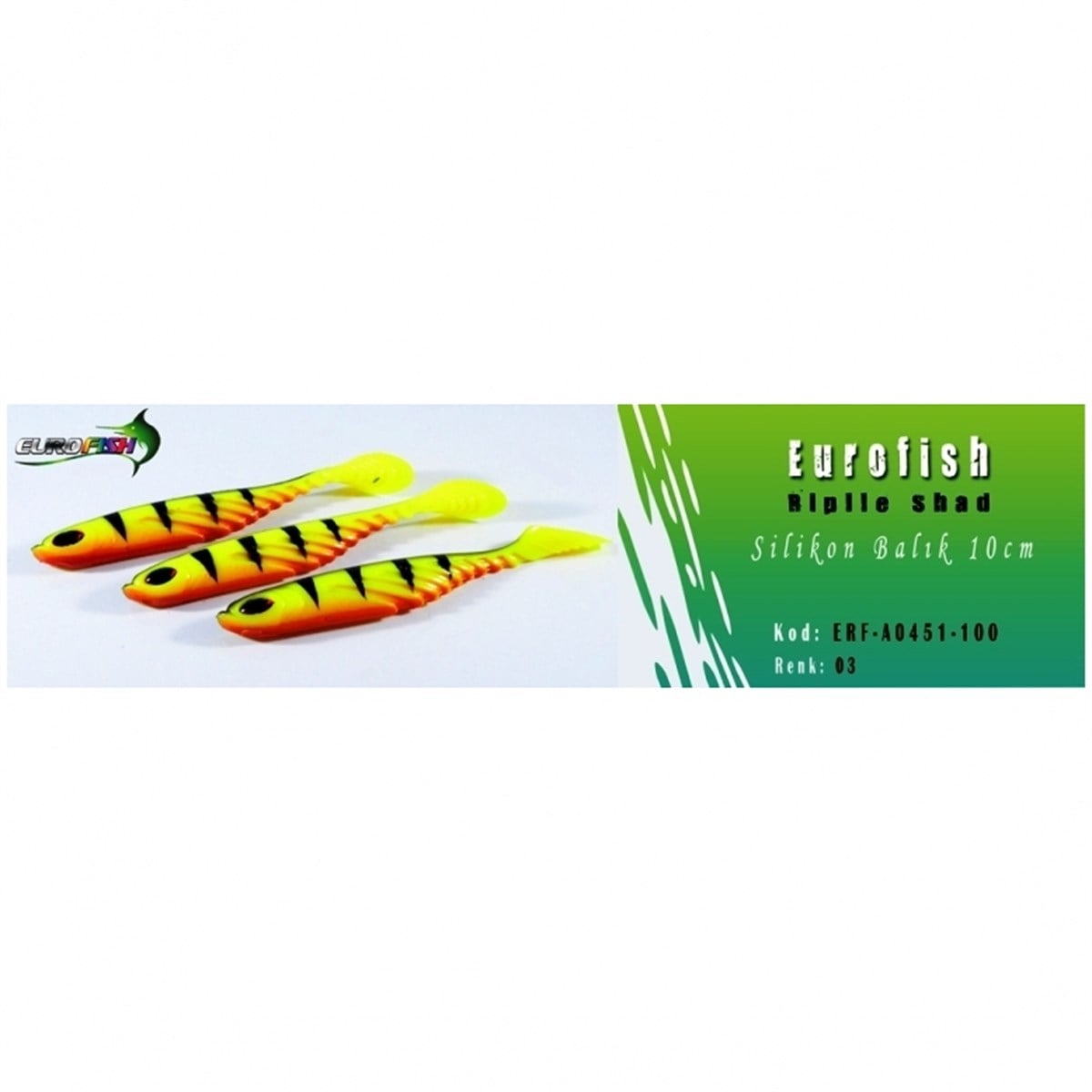Eurofish Riplle Shad A0451 10cm - 1 Adet