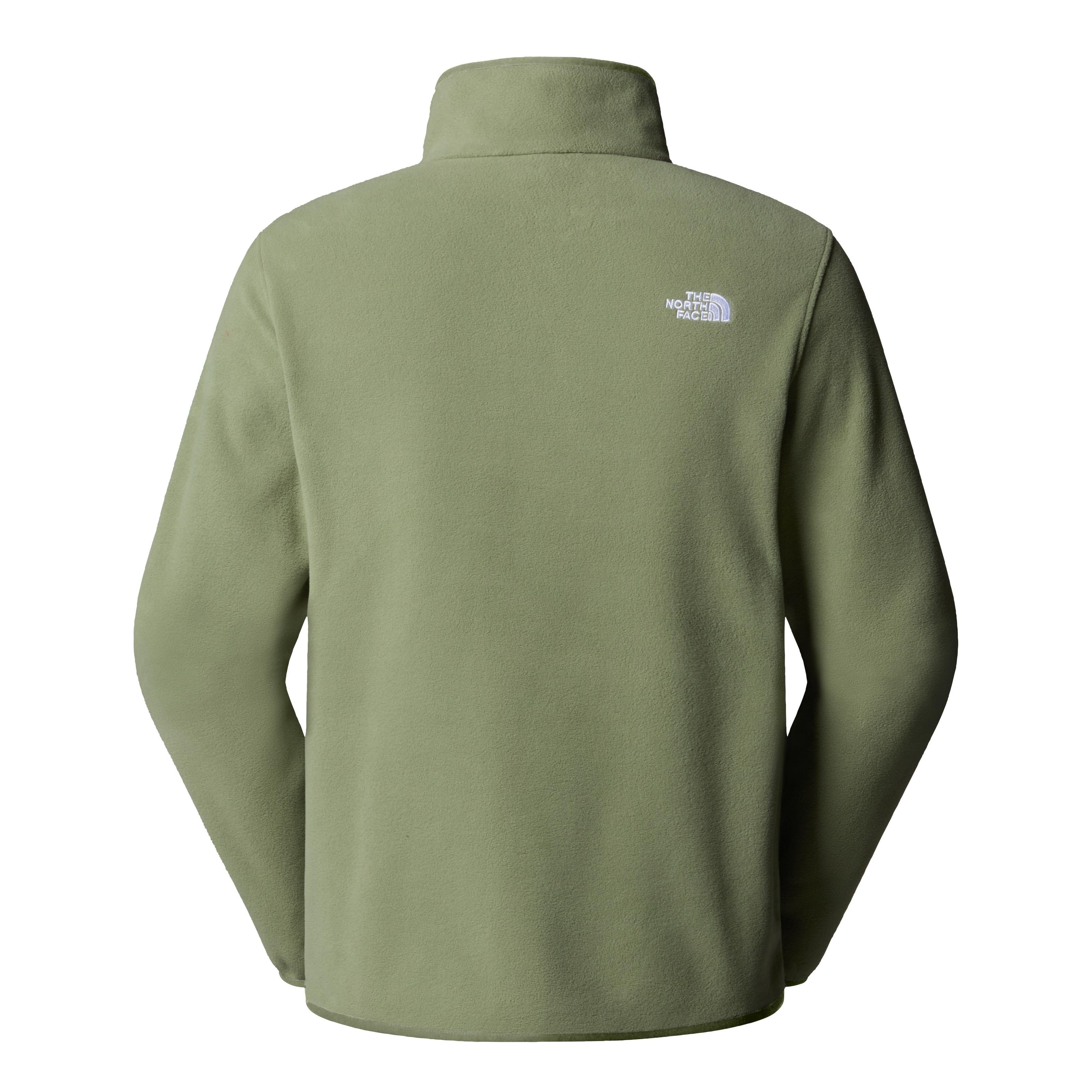 The North Face Glacier 1/4 ZIP Erkek Polar Bark Mist