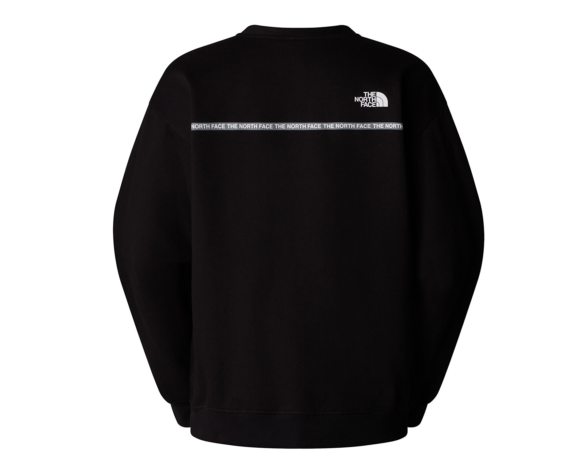 The North Face Zumu Oversize Crew Erkek Sweatshirt Siyah