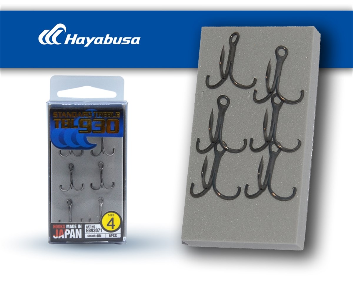 Hayabusa TBL 930 BLACK NICKEL 6 LI PK NO: 4