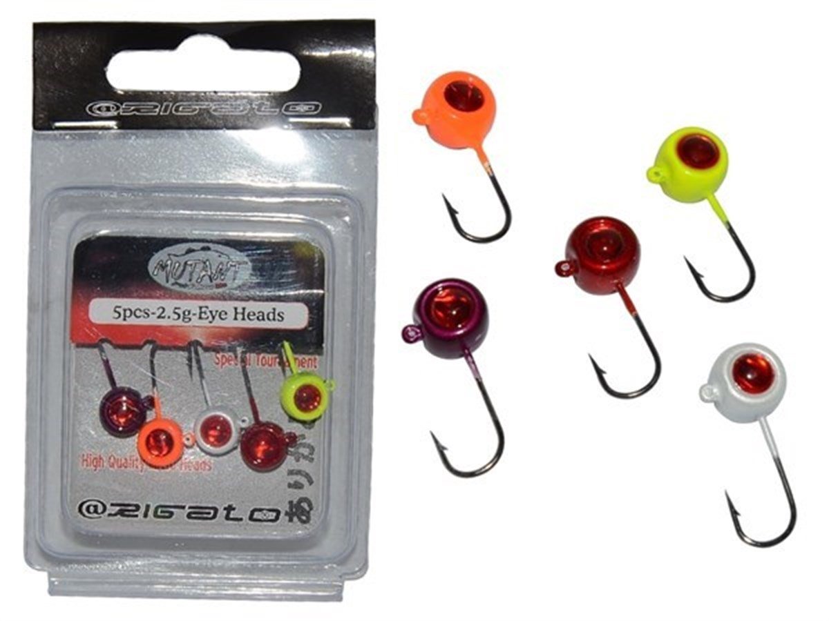 JIGHEAD 6441 EYE HEADS 5 Lİ KUTU 2.5 GR