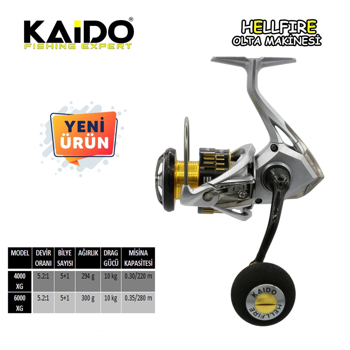 Kaido 6000 XG Hellfire Olta Makinesi