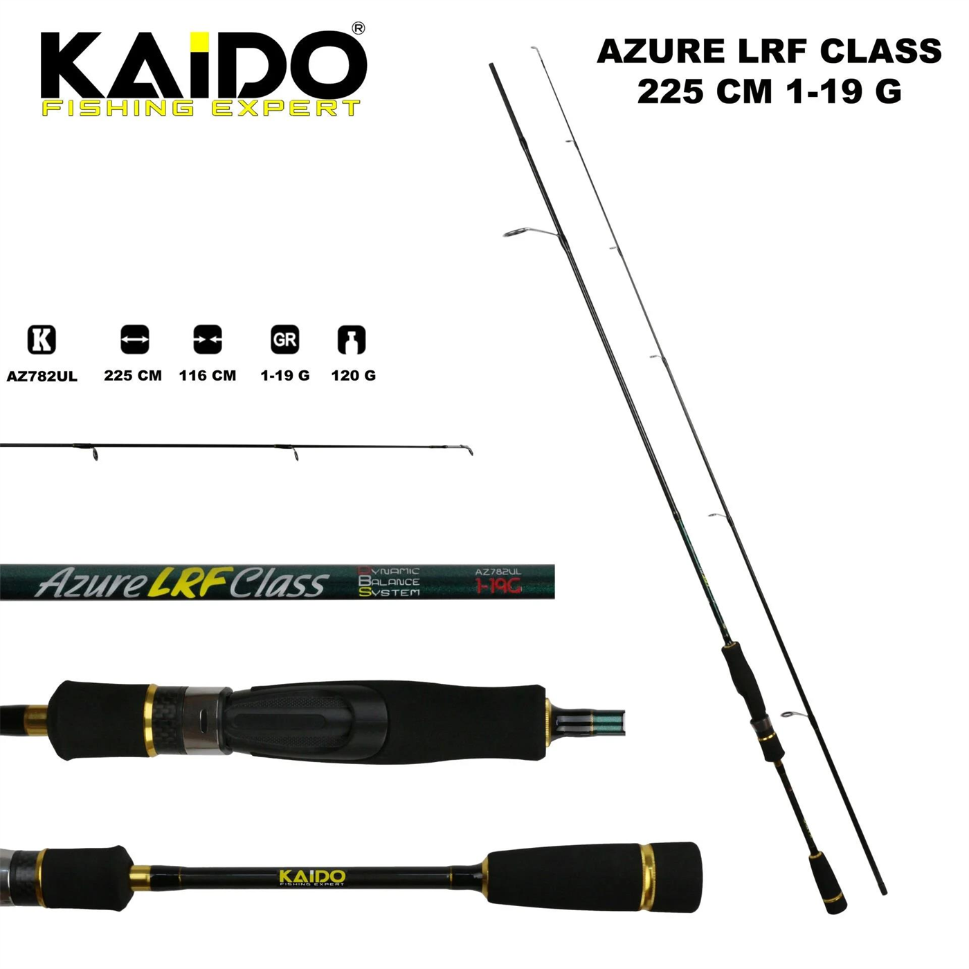 Kaido Azure Lfr Class 225 Cm 1-19 Gr Olta Kamışı