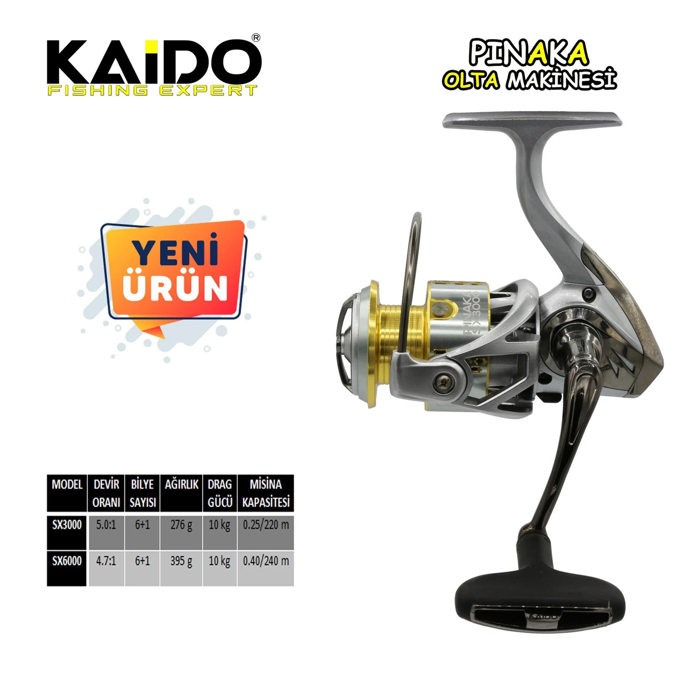 Kaido Pinaka 6000SX HB Olta Makinesi