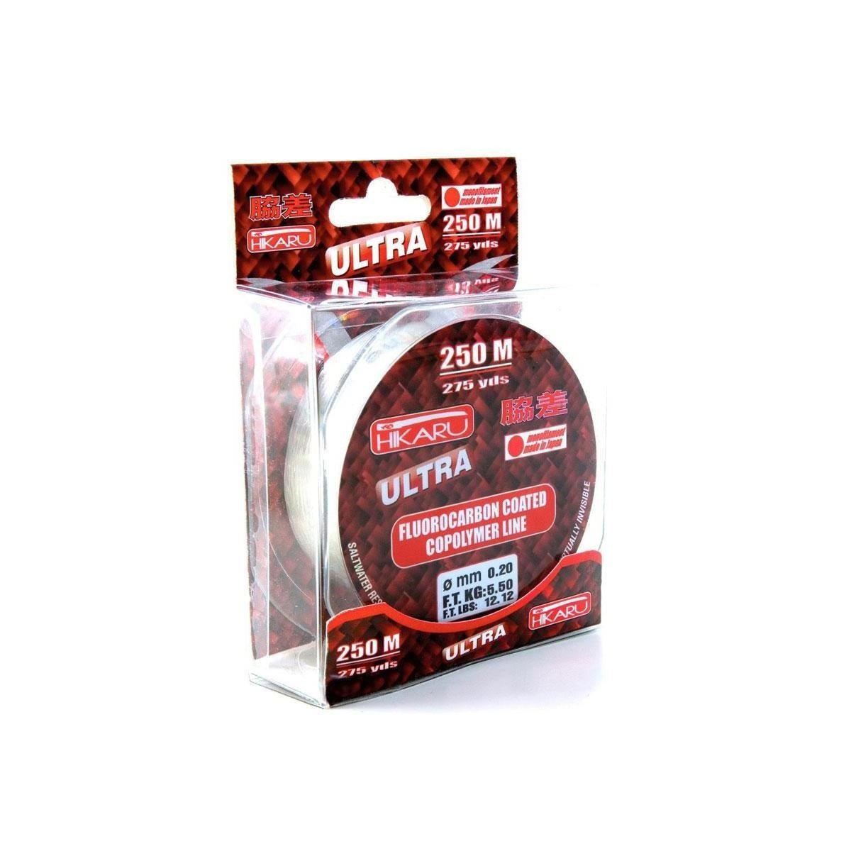 Lineaeffe Hıkaru Ultra Floro Carbon 250mt Misina - 0,25mm