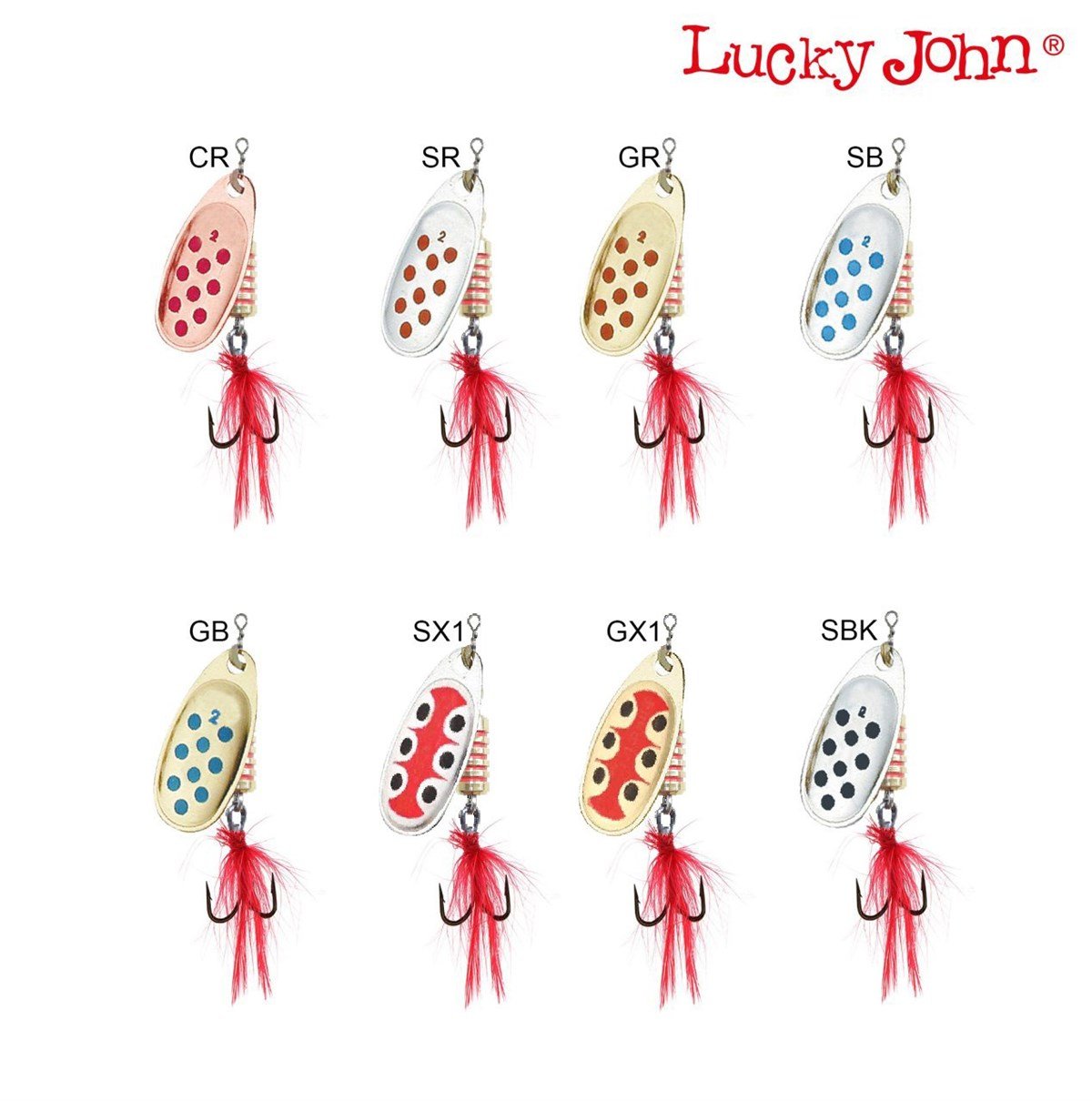 Lucky John Spin X Round Döner Kaşık 8 Gr No:3