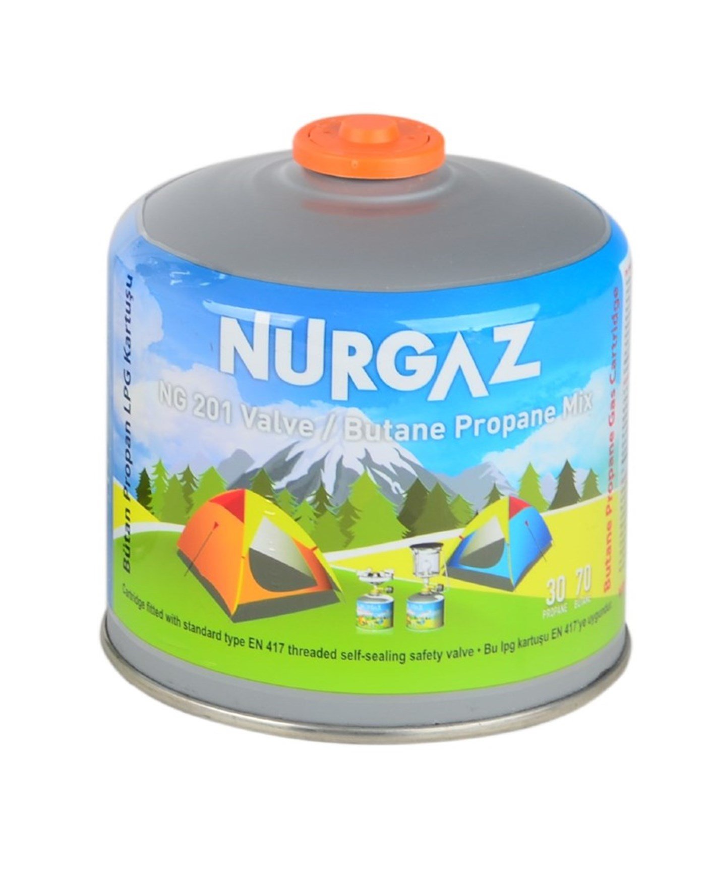 Nurgaz 450 gr Vidalı Kartuş