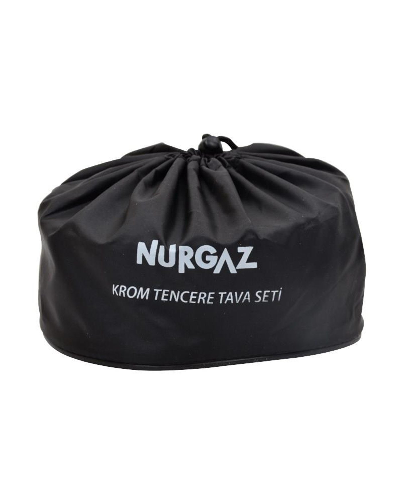 Nurgaz Krom Tencere Tava Seti