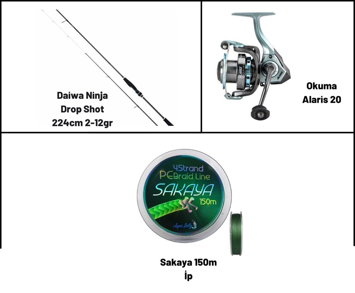Okuma-Daiwa lrf set