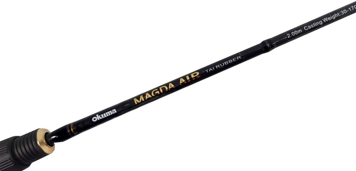 Okuma Magda Air 2,00 mt 30-170 gr 2 Parça Taırubber Kamışı