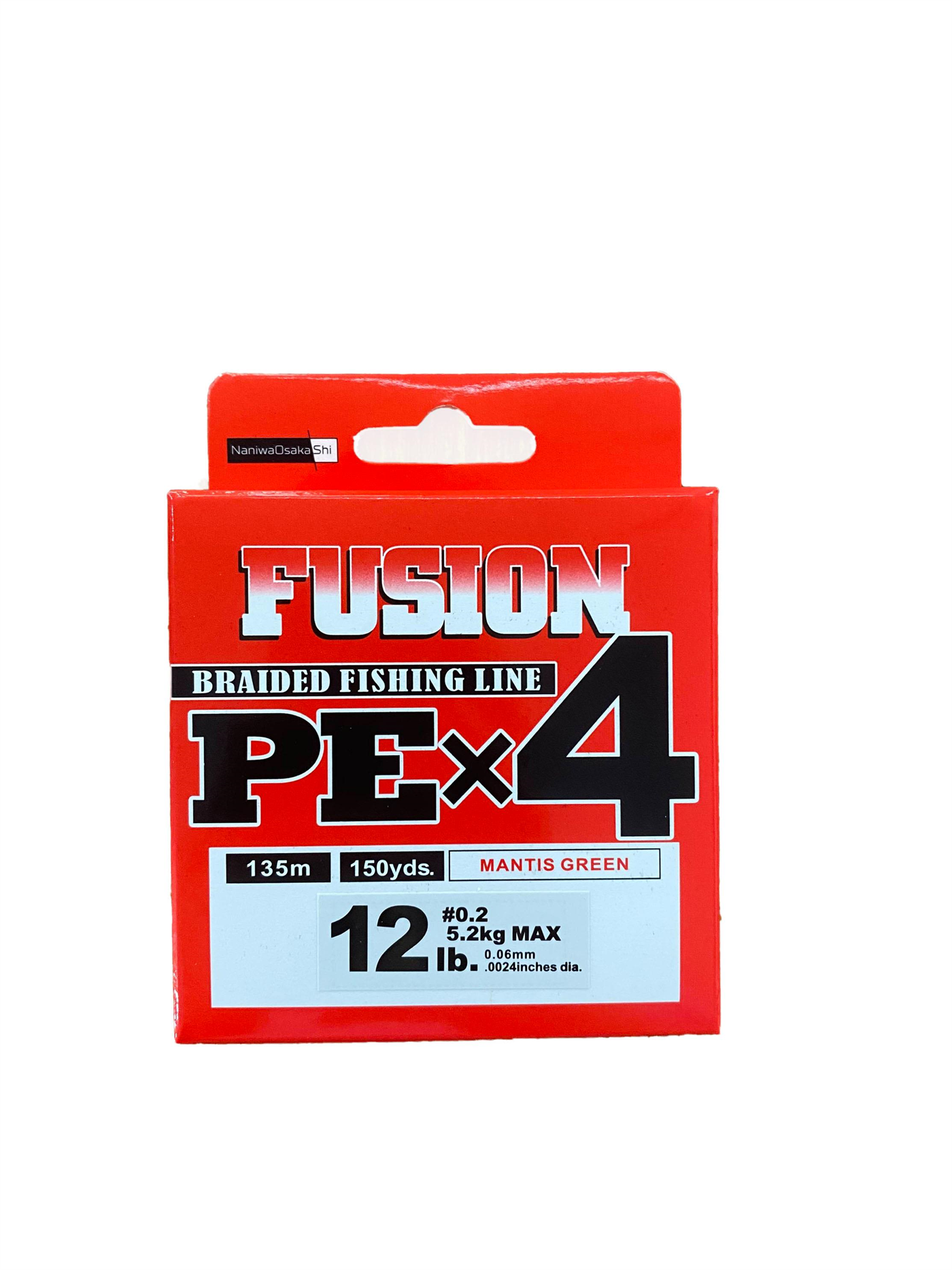 Osaka Fusion 4X PE Braided Fishing Line 135mt