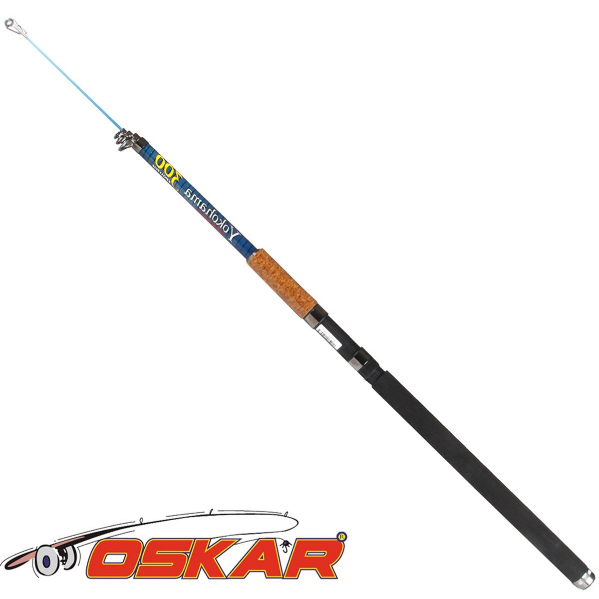 Oskar Yokohama 300cm 100-150g Teleskopik Olta Kamışı Mavi