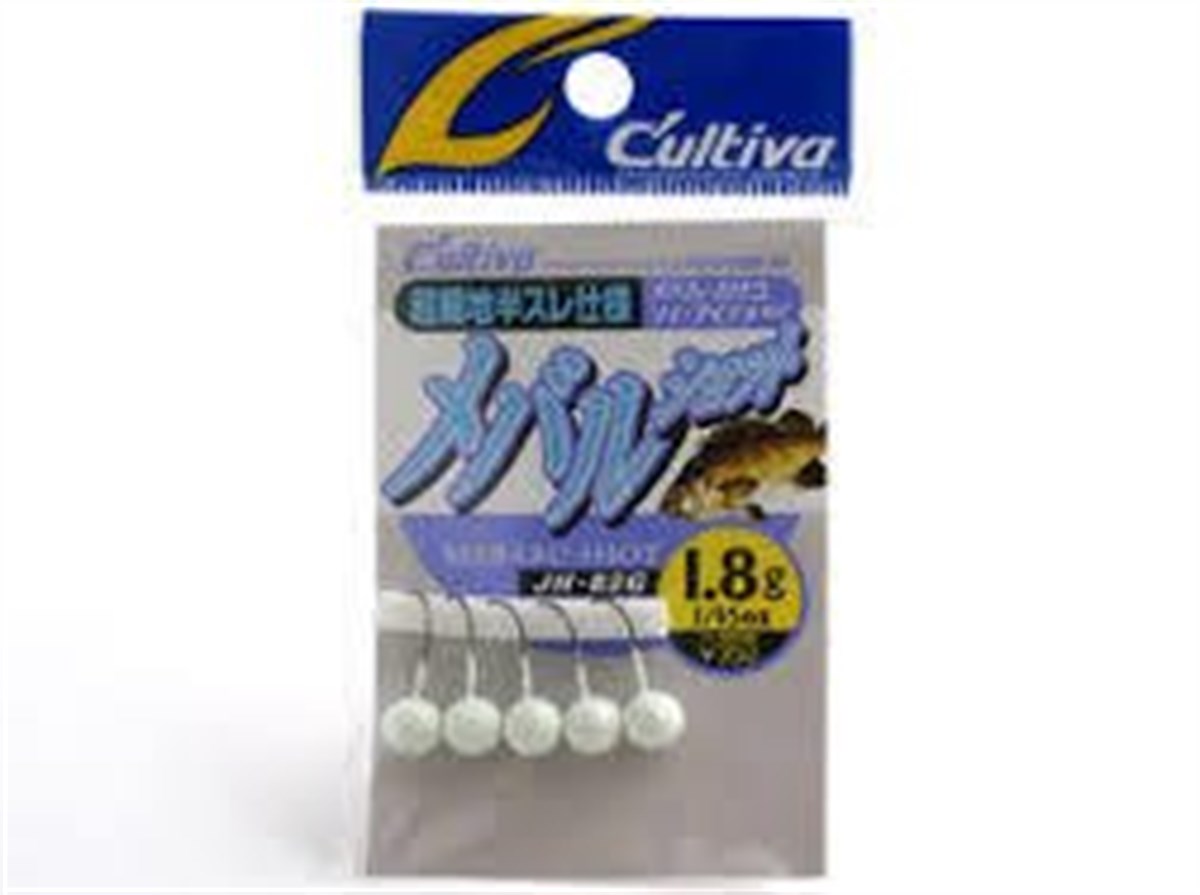 Owner Cultiva Mebaru Shot JH-82G Jig Head Glow - 1.8g