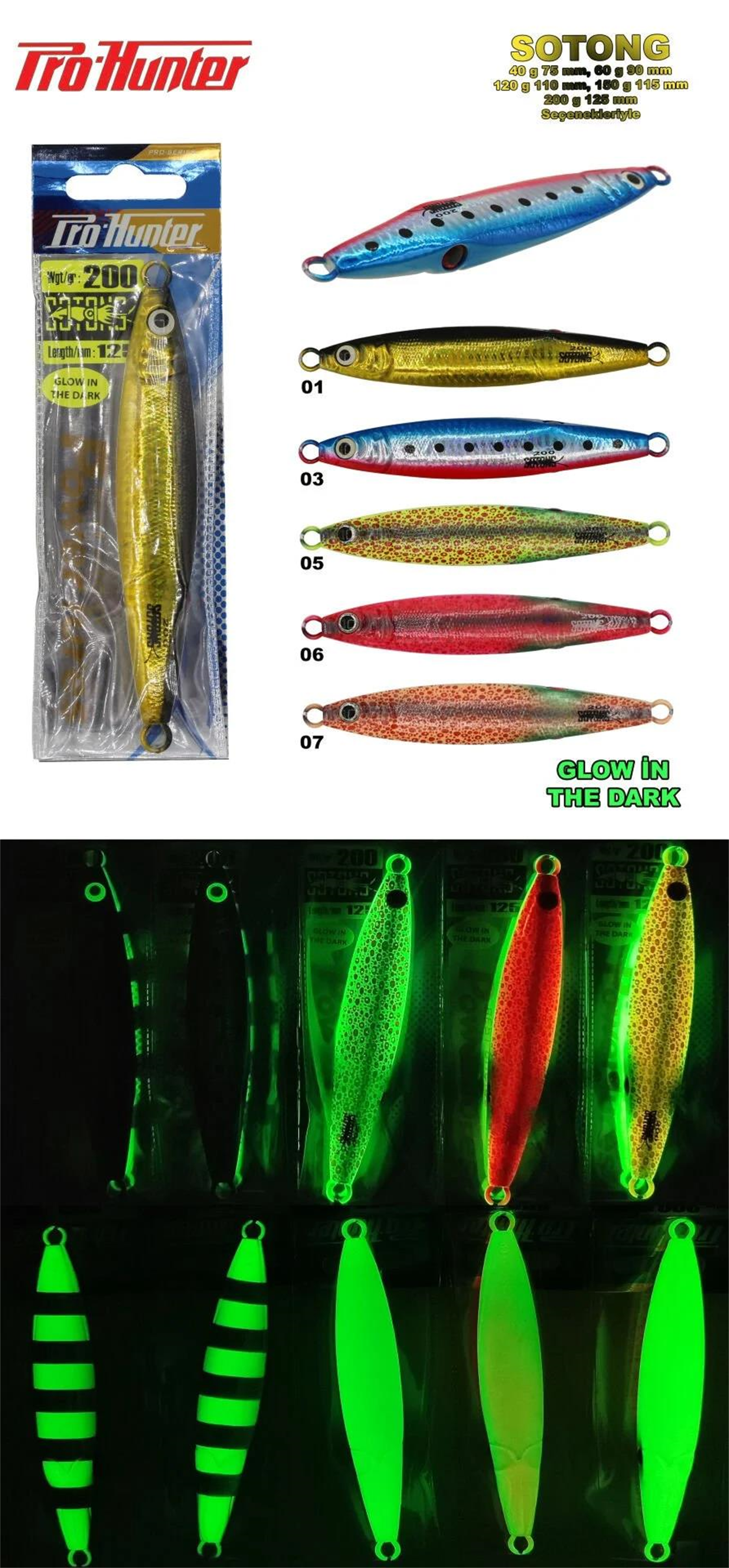 Pro Hunter Sotong 40g 75mm Jig